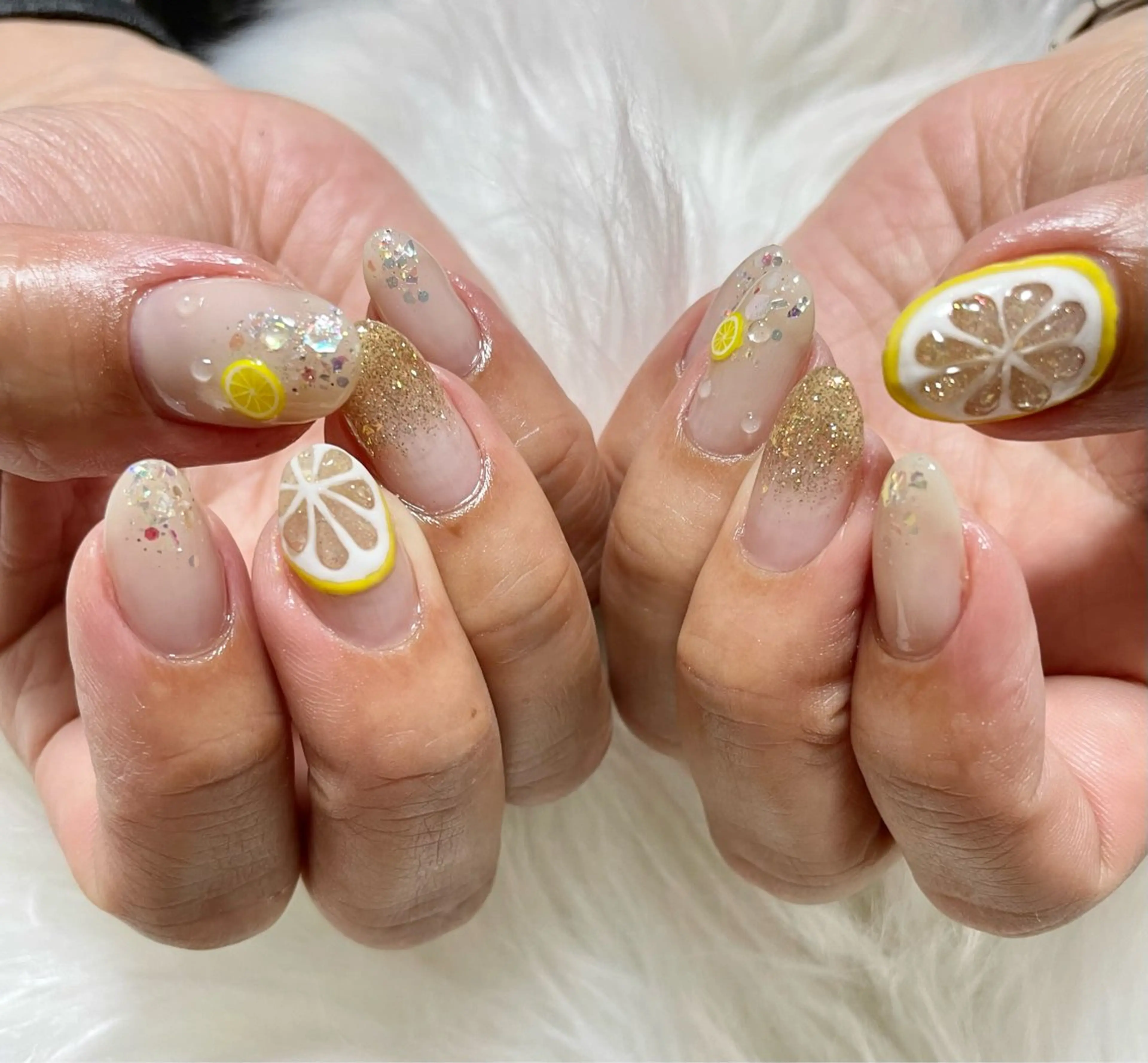 ネイル ハンドネイル nail salon HIRUKANAのネイルデザイン