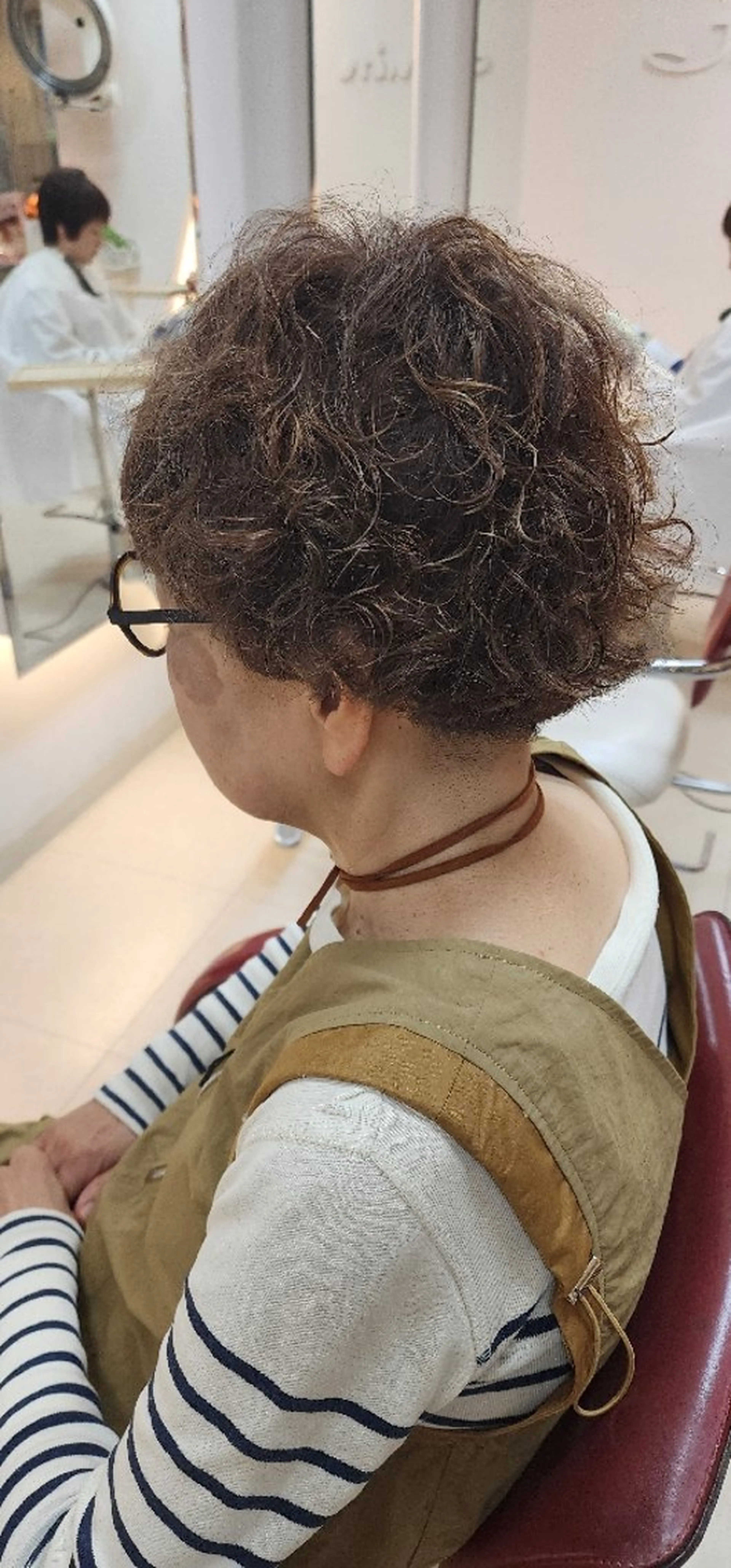 ショート カラー パーマ hairmake Juinのヘアスタイル