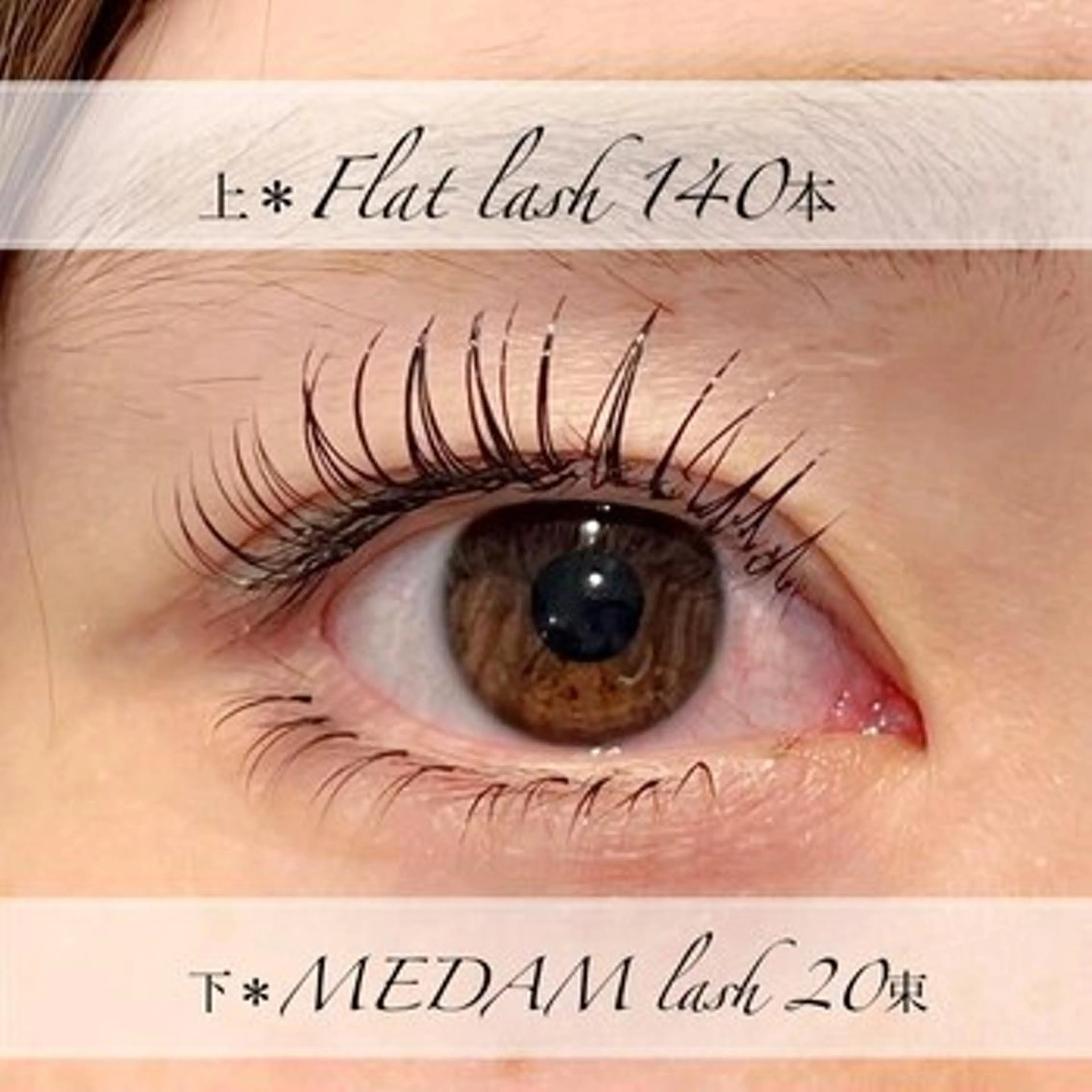 マツエク・マツパ ベルキャット Ａのマツエク・マツパデザイン