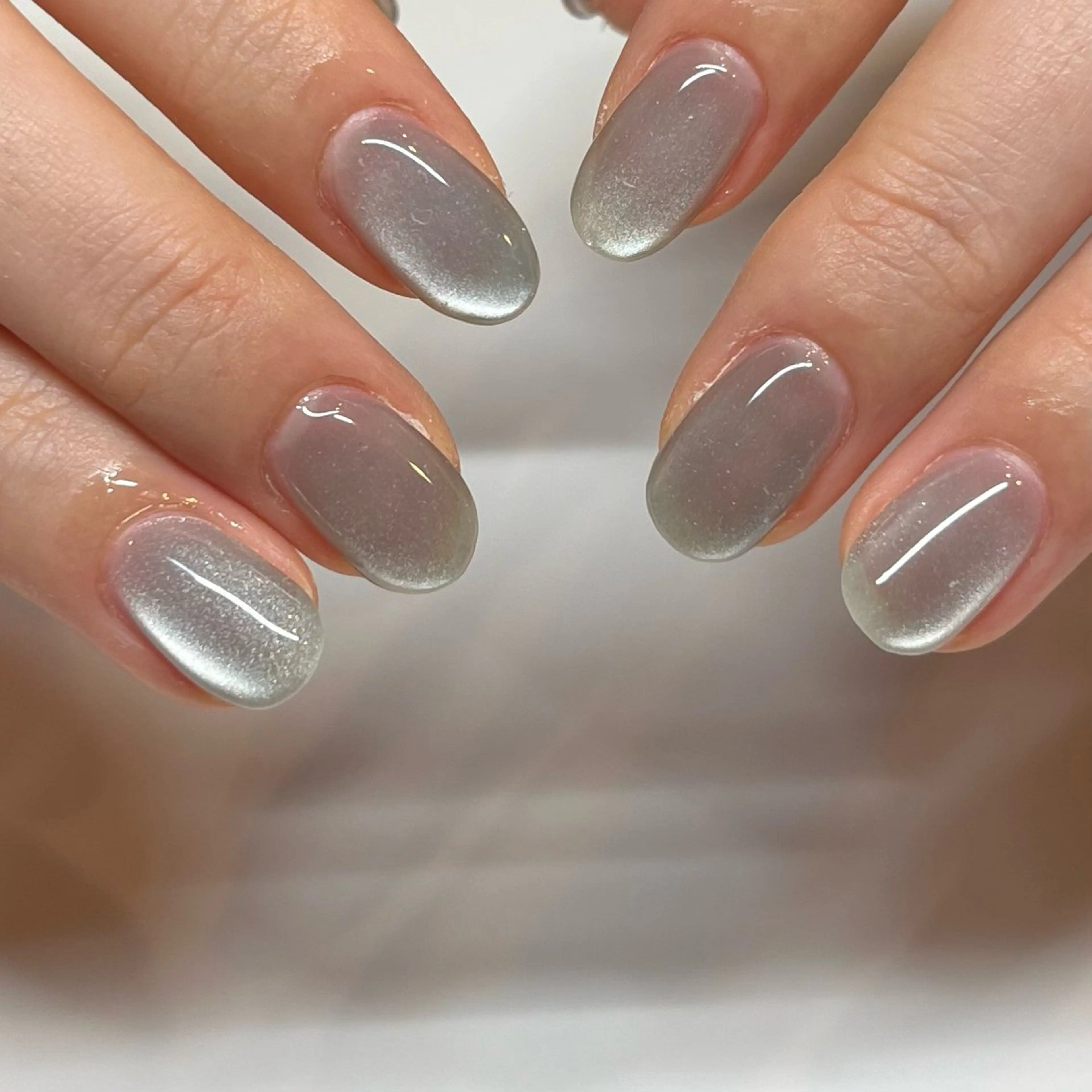 ネイル 氷ネイル・うるうるネイル マグネットネイル mitsuki / Manonのネイルデザイン