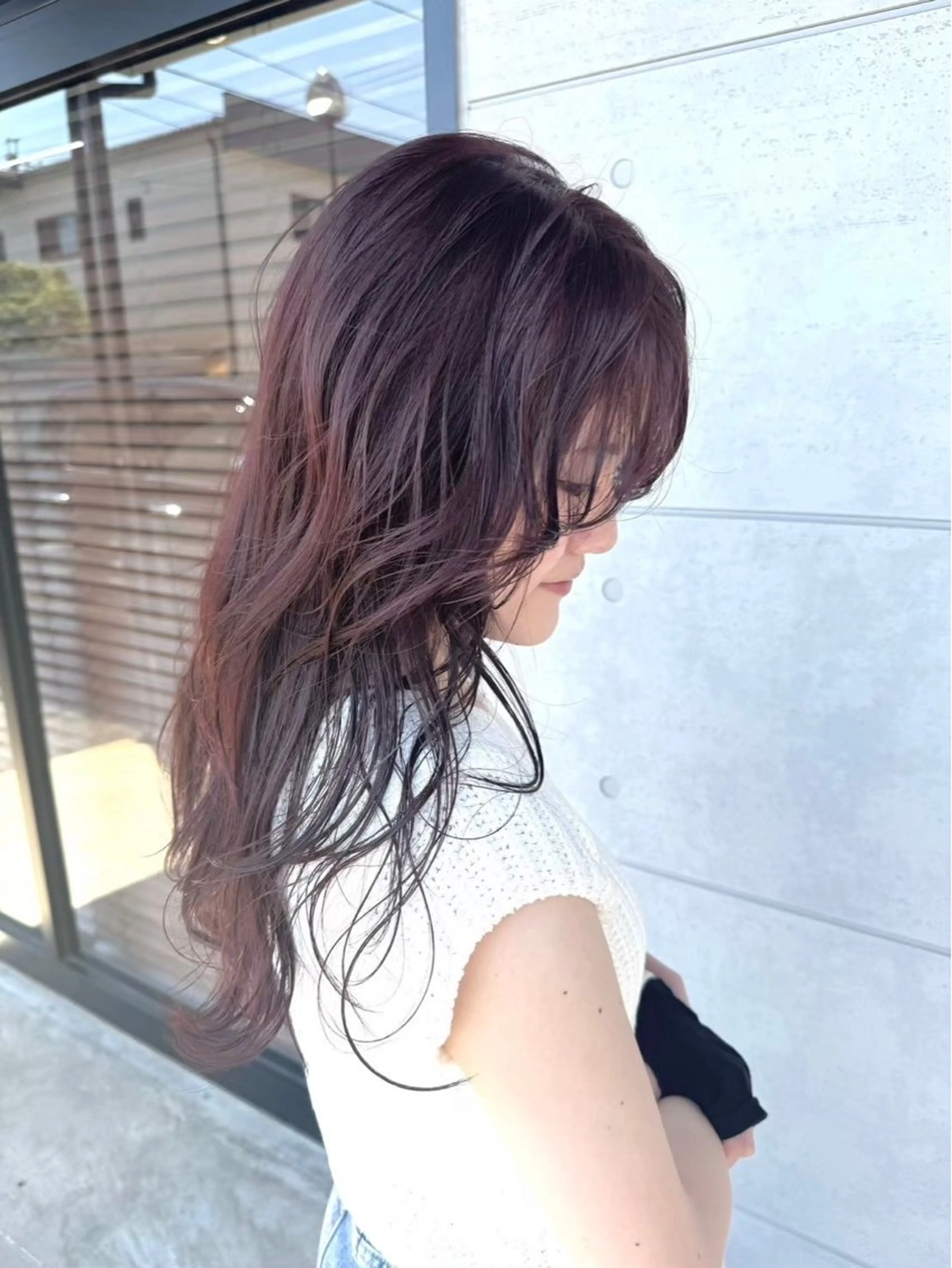 カラー ヘアカラー トリートメント Sora /eve hairのヘアスタイル