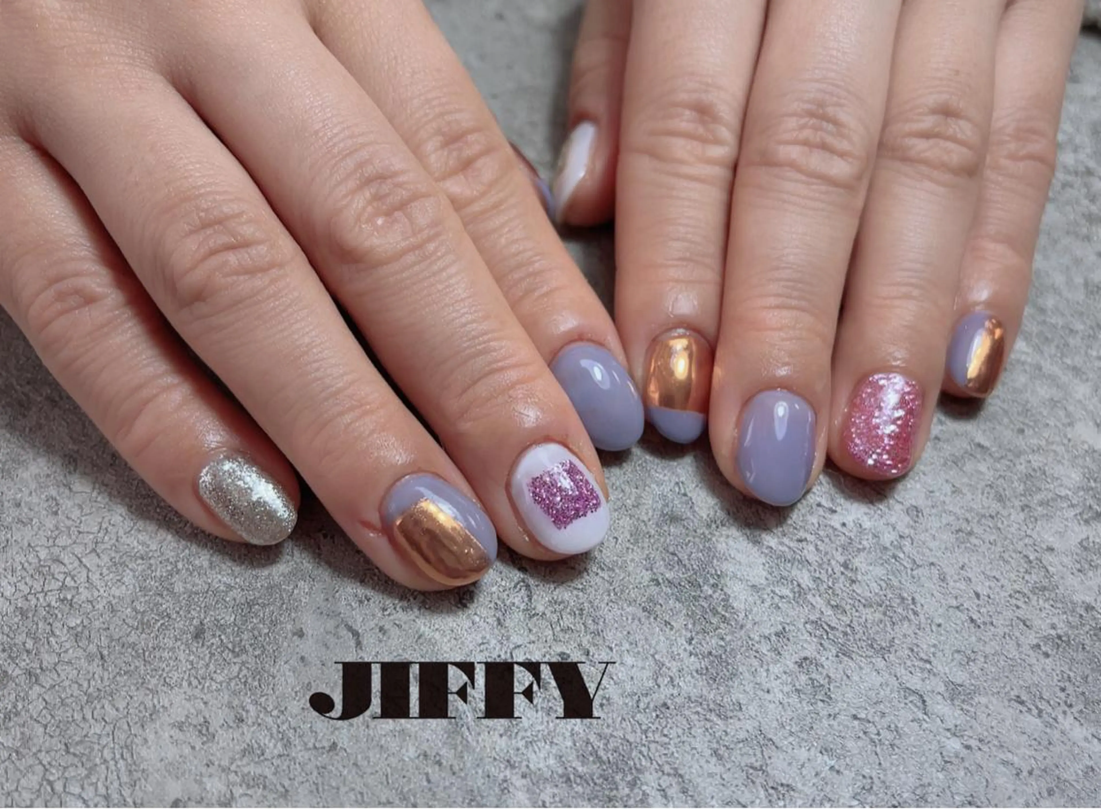 ネイル ニュアンスネイル JIFFY nailstudioのネイルデザイン