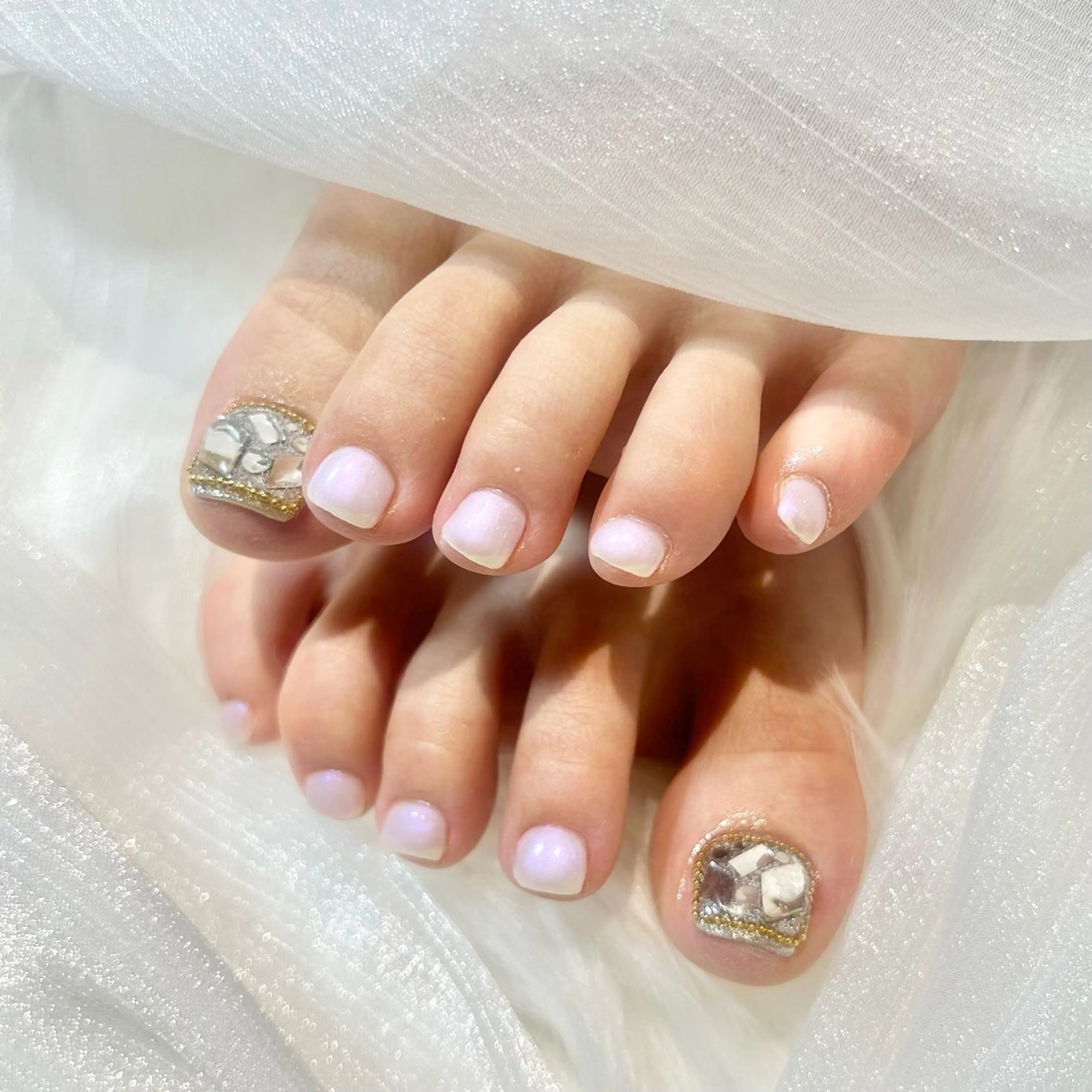 ネイル フットネイル WISTERIA ayumiのネイルデザイン