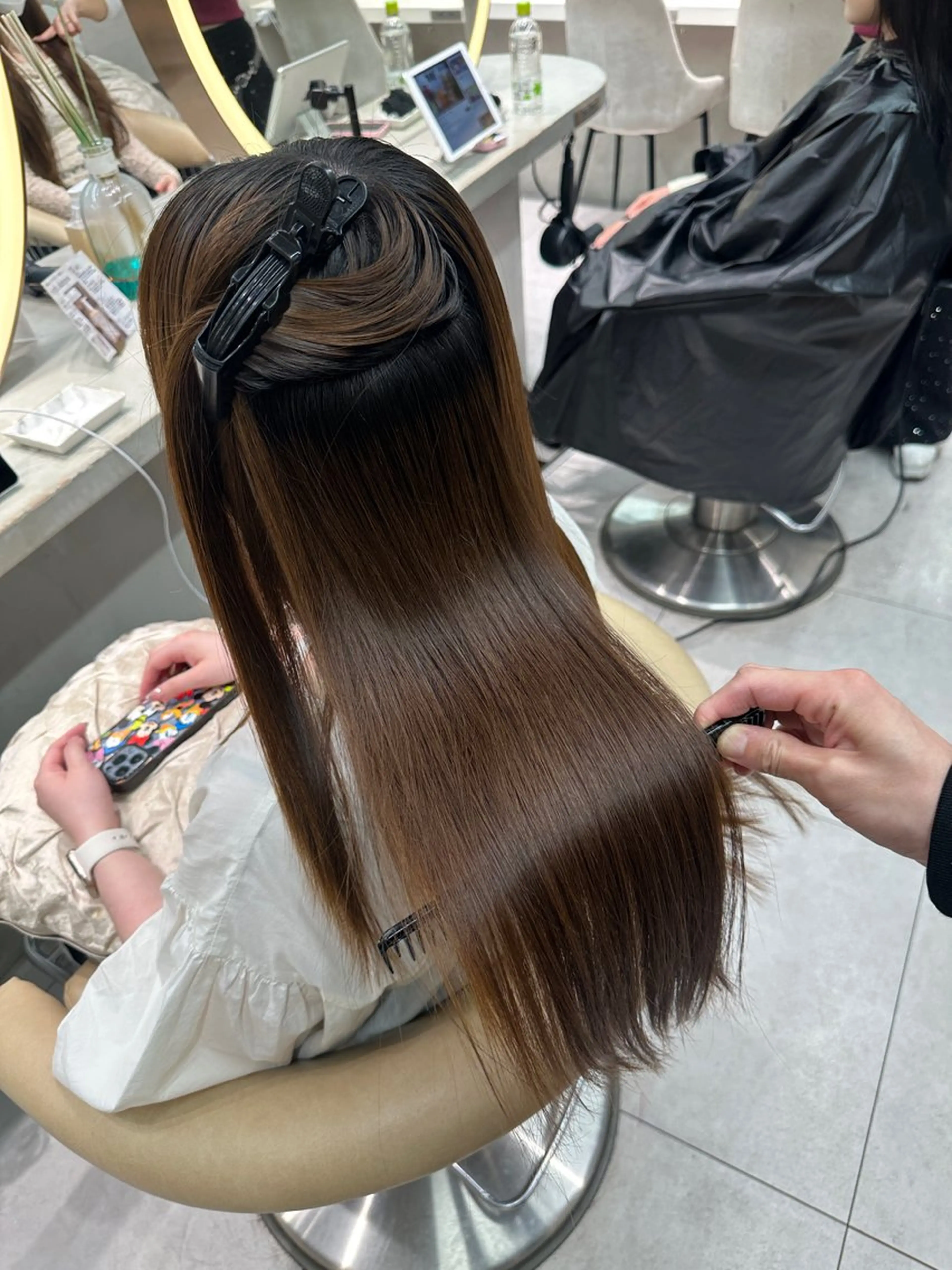 ロング カラー カット トリートメント 《髪質改善✖️オリー ブ🧸》小嶋拓也のヘアスタイル