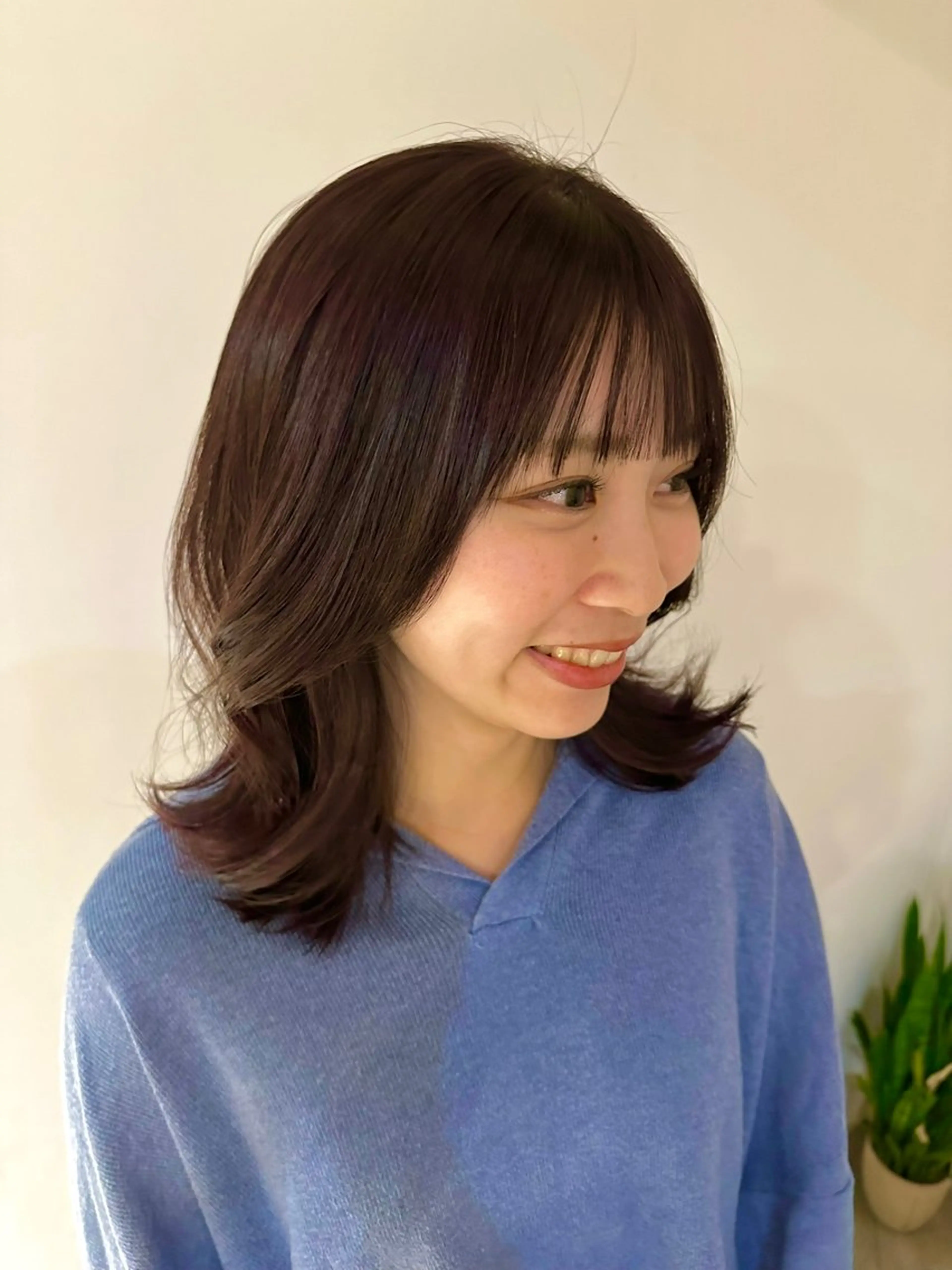 ミディアム 韓国風ヘア 🌷韓国ヘア🌷 sunc🌷AMIのヘアスタイル