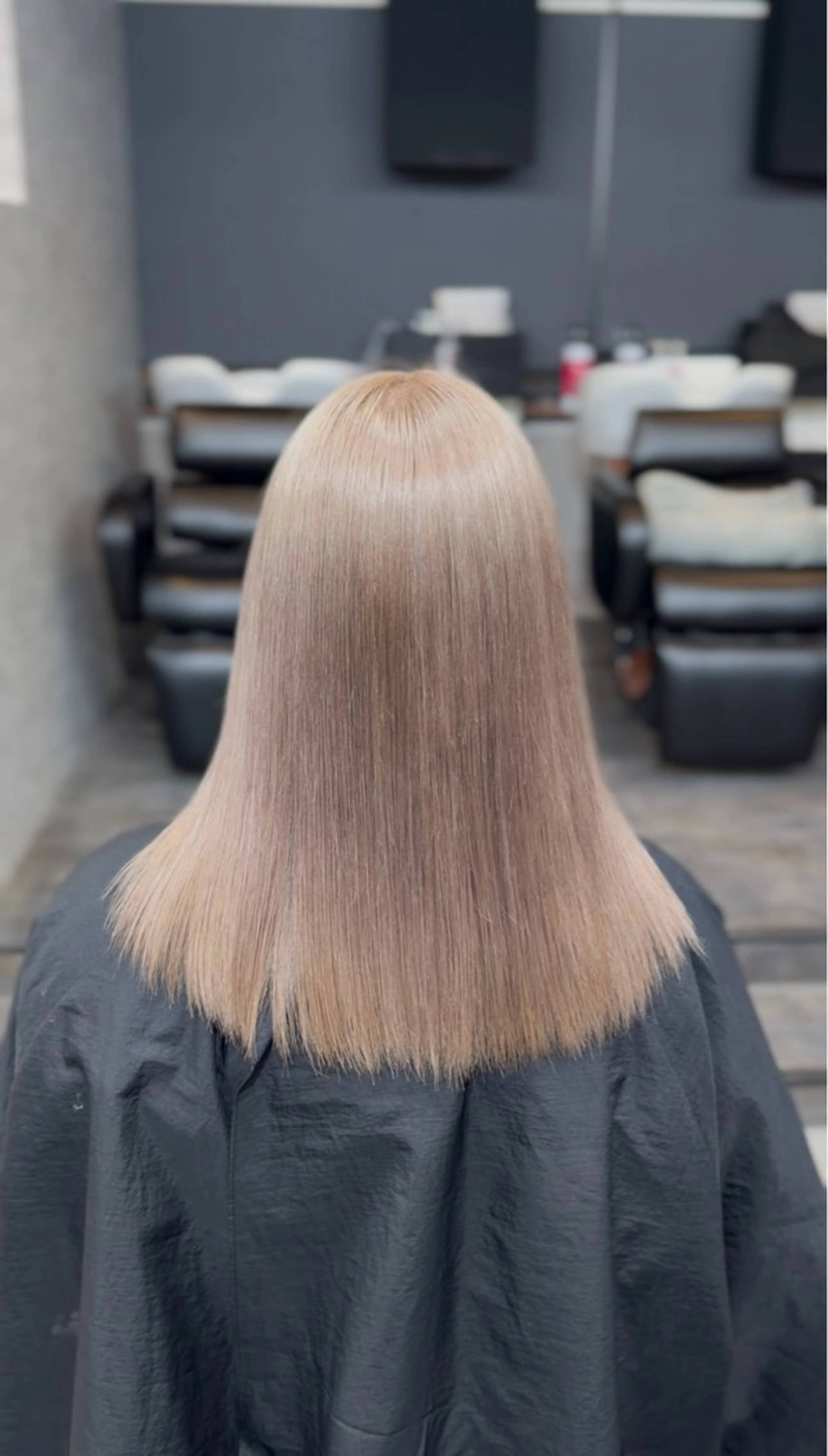 ミディアム ヘアカラー hair &eye LAWE.店長のヘアスタイル