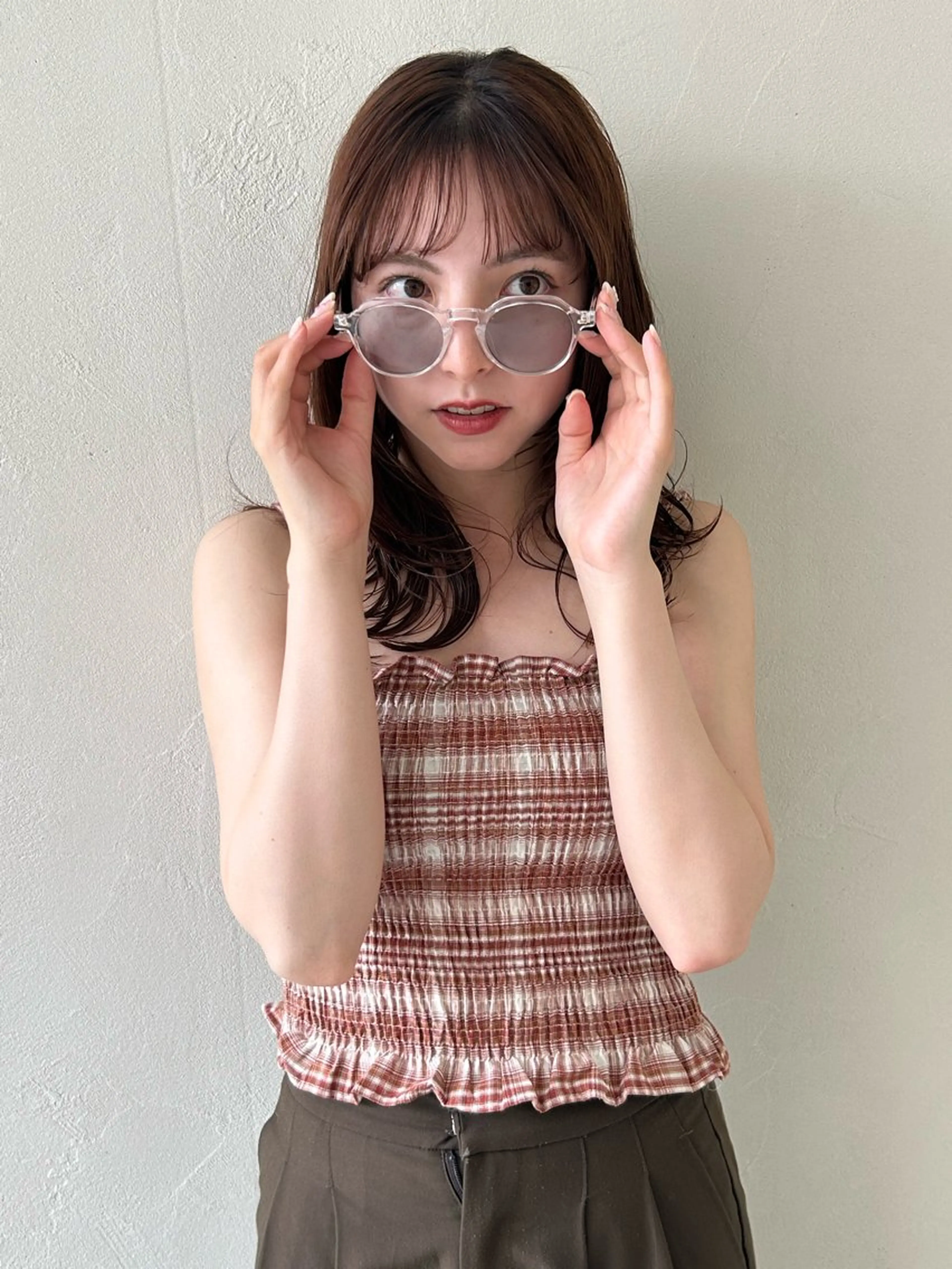 カラー 田中 優陽のヘアスタイル