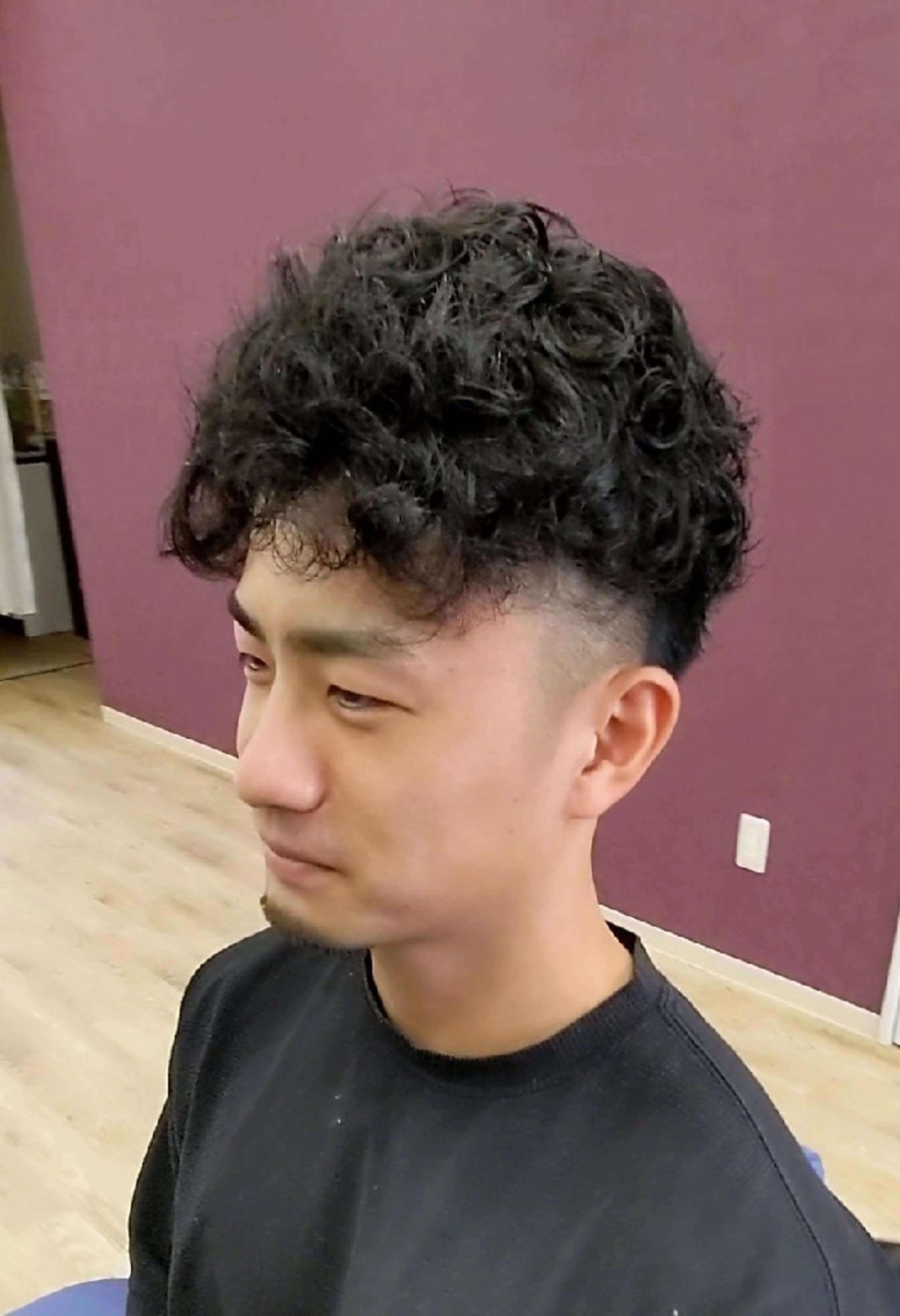 ショート メンズ パーマ メンズパーマ カット パーマ Hair salon Berbunga所属・🏝川津瑛二🧖‍♀ 極上パーマ＆カラー⭕のエステ・リラクイメージ