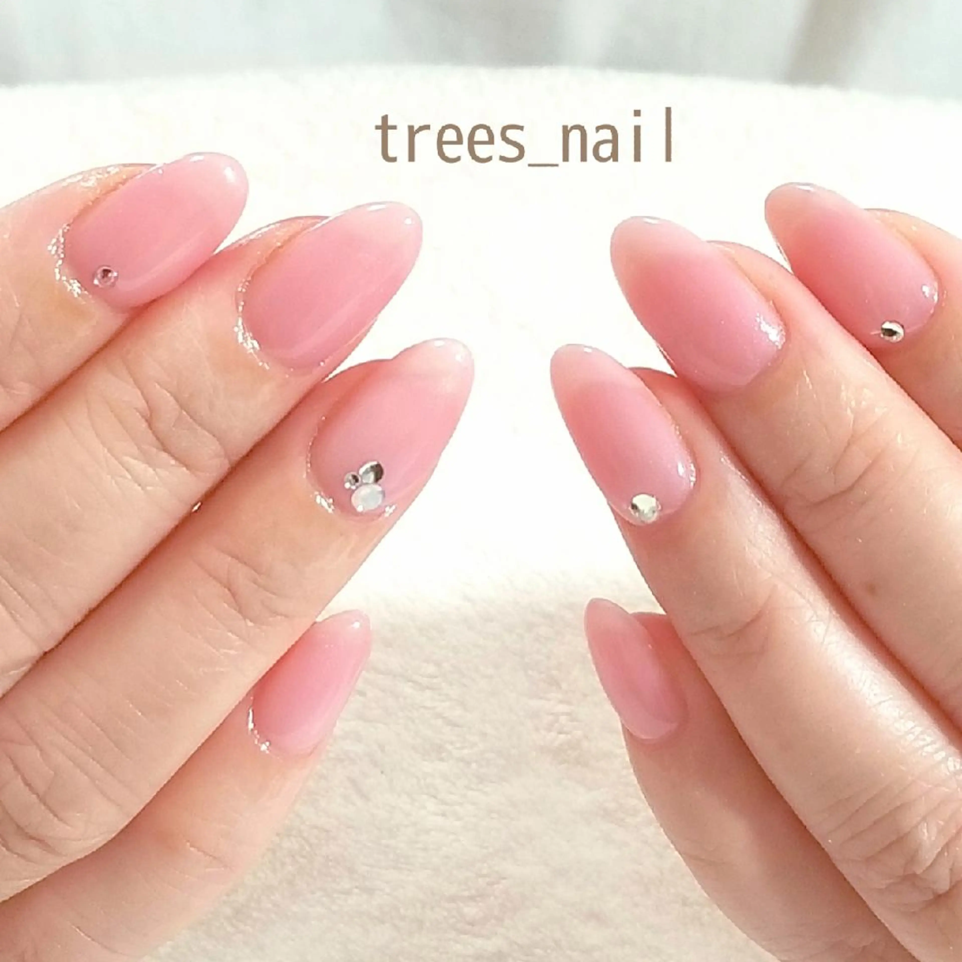 ネイル シンプルネイル trees_ nailのネイルデザイン