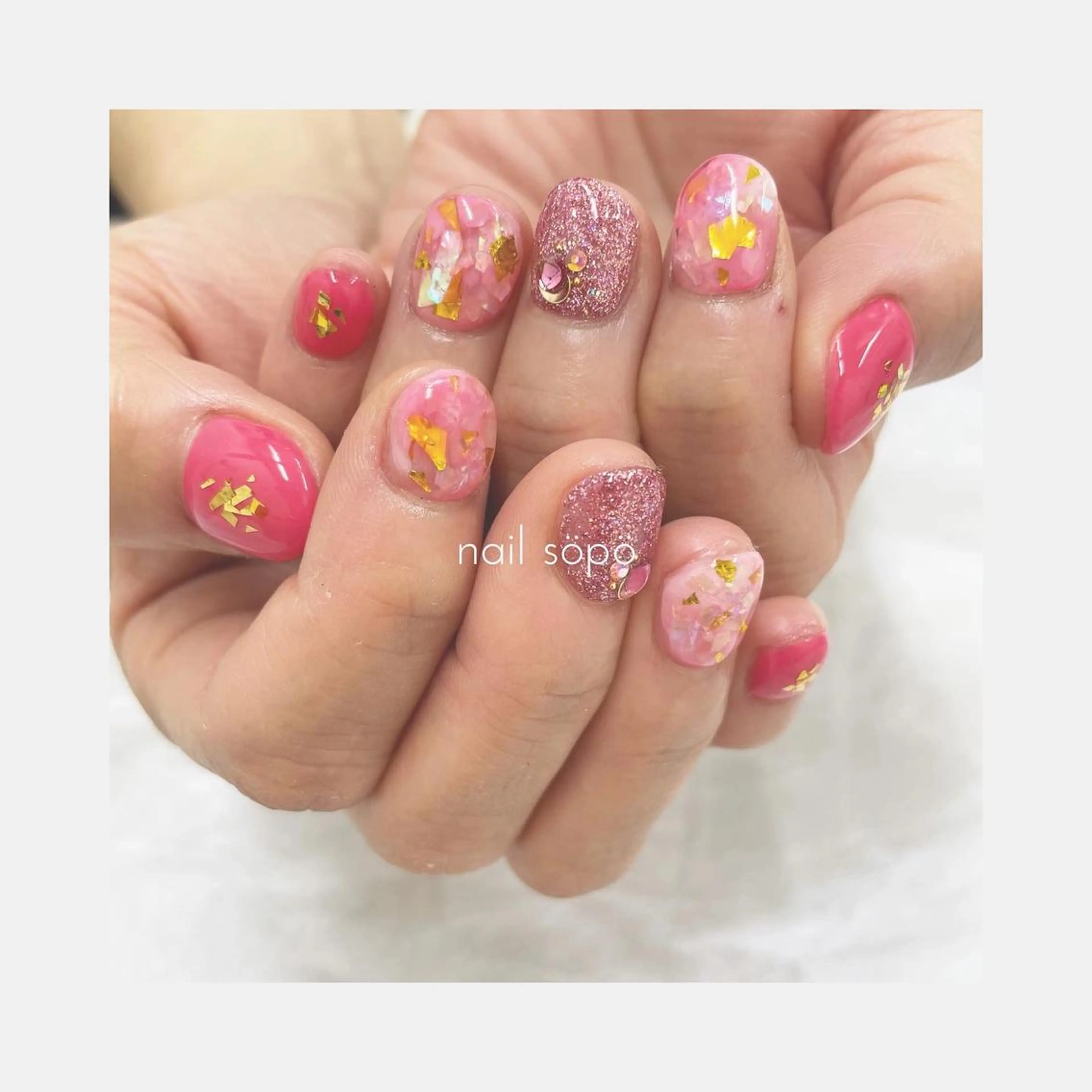 ネイル 自由が丘✳︎奥沢 nail söpöのネイルデザイン
