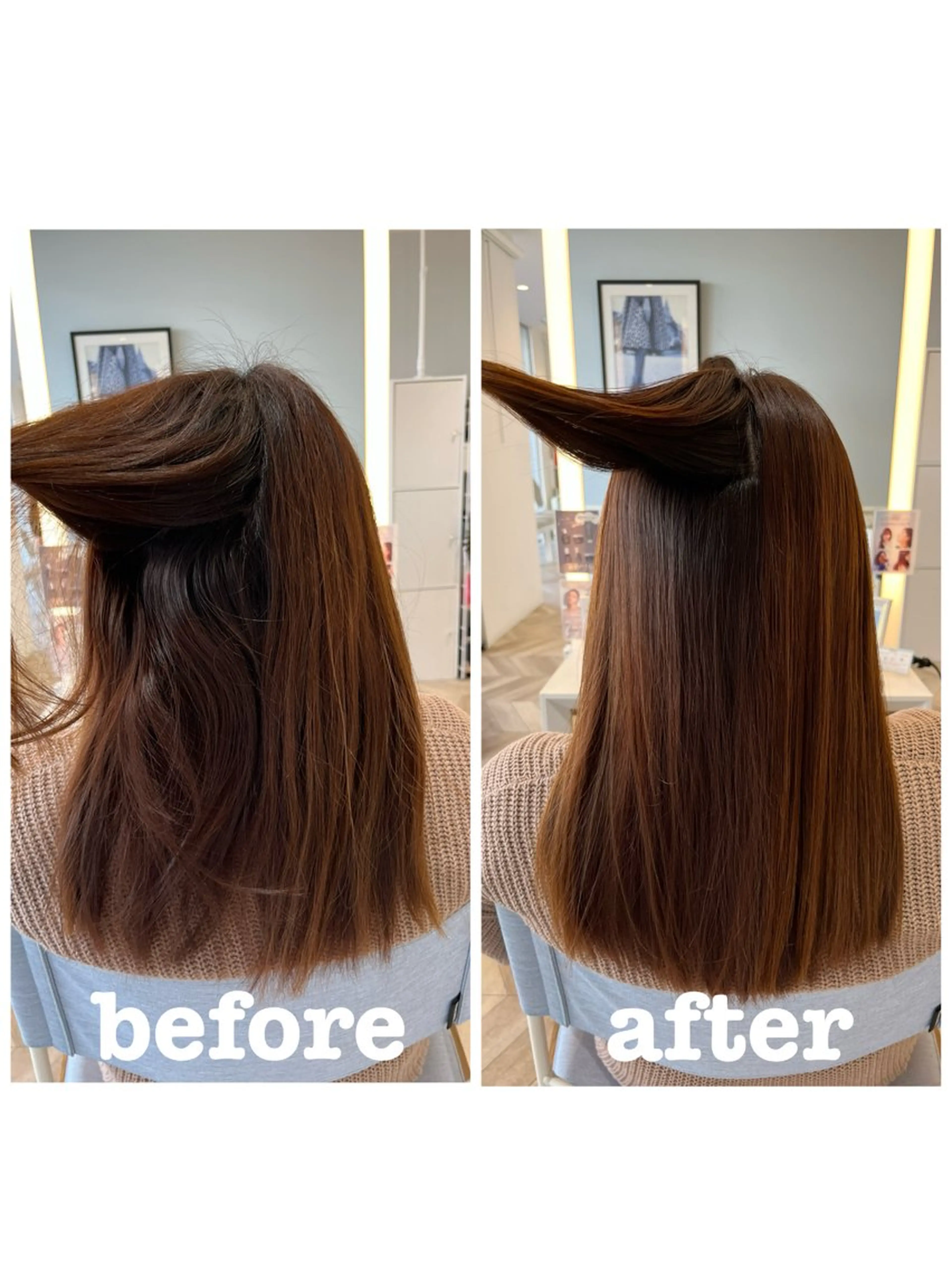 セミロング 髪質改善 縮毛矯正 カット 縮毛矯正 トリートメント 縮毛矯正／ 似合わせ／古津遼平のヘアスタイル