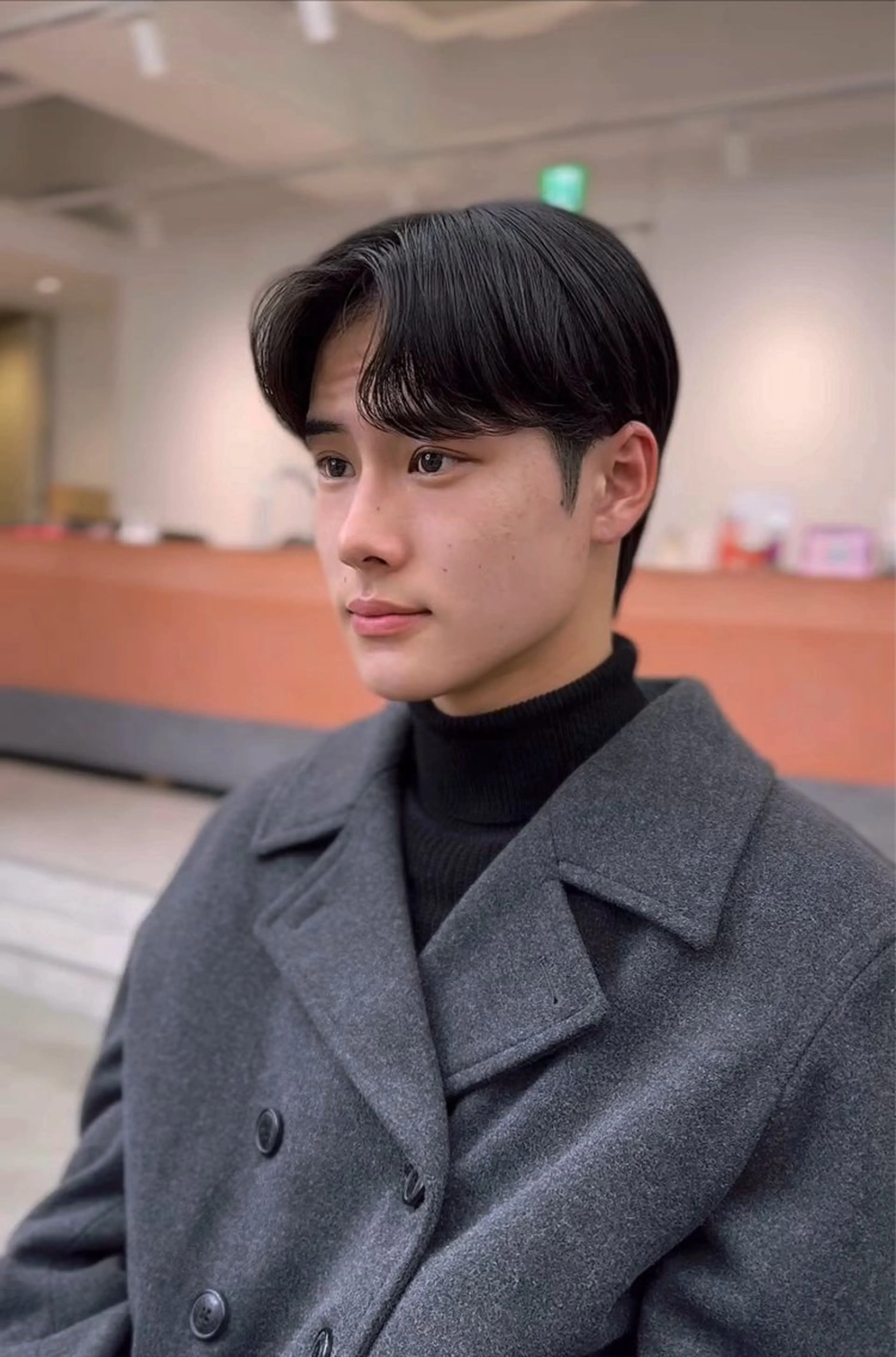 メンズカット+ニュアンスパーマ(毛流れ、カルマ)🍃の写真