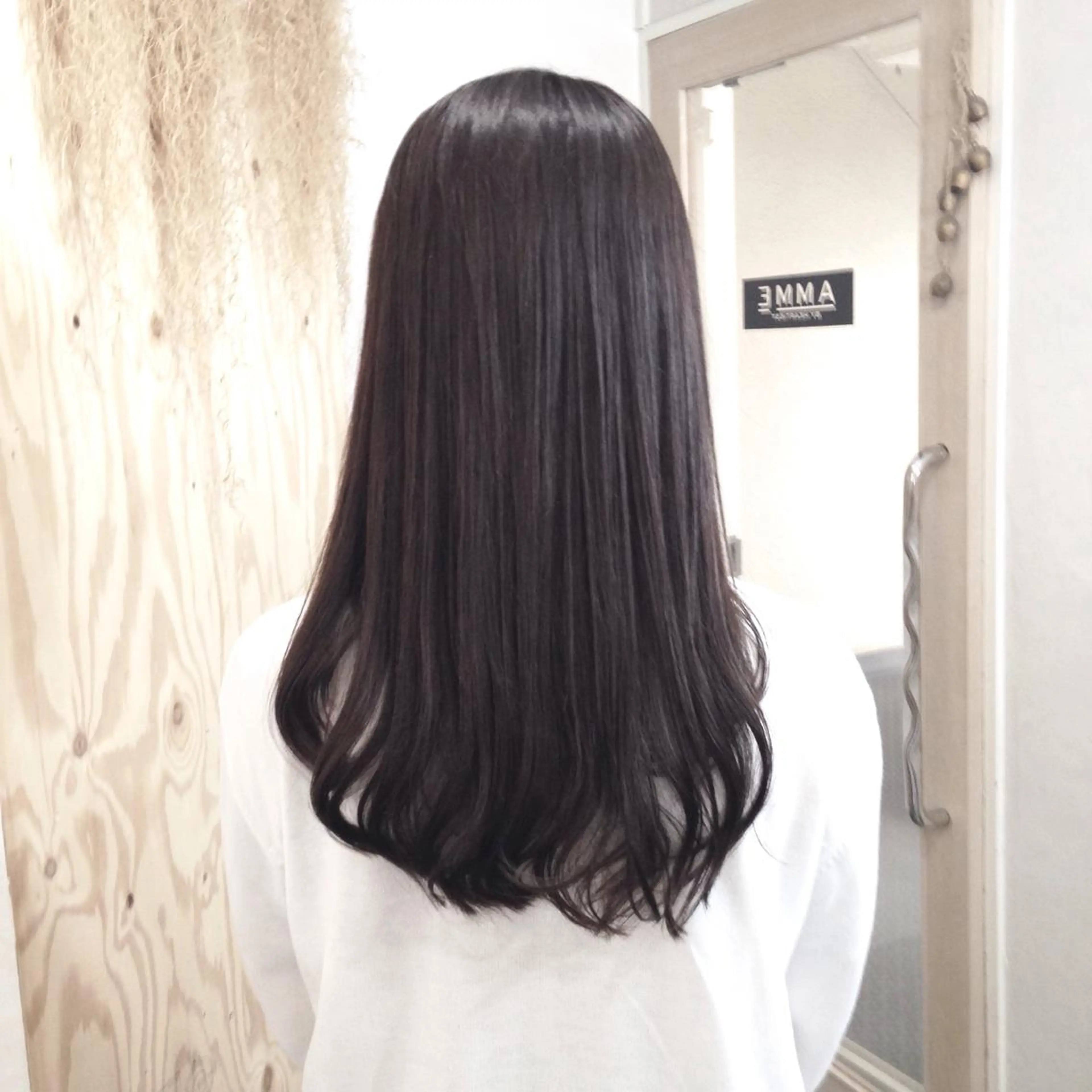 セミロング カラー ラベンダーカラー ラベンダーグレー 💎髪質改善💎 デザイナーshinのヘアスタイル