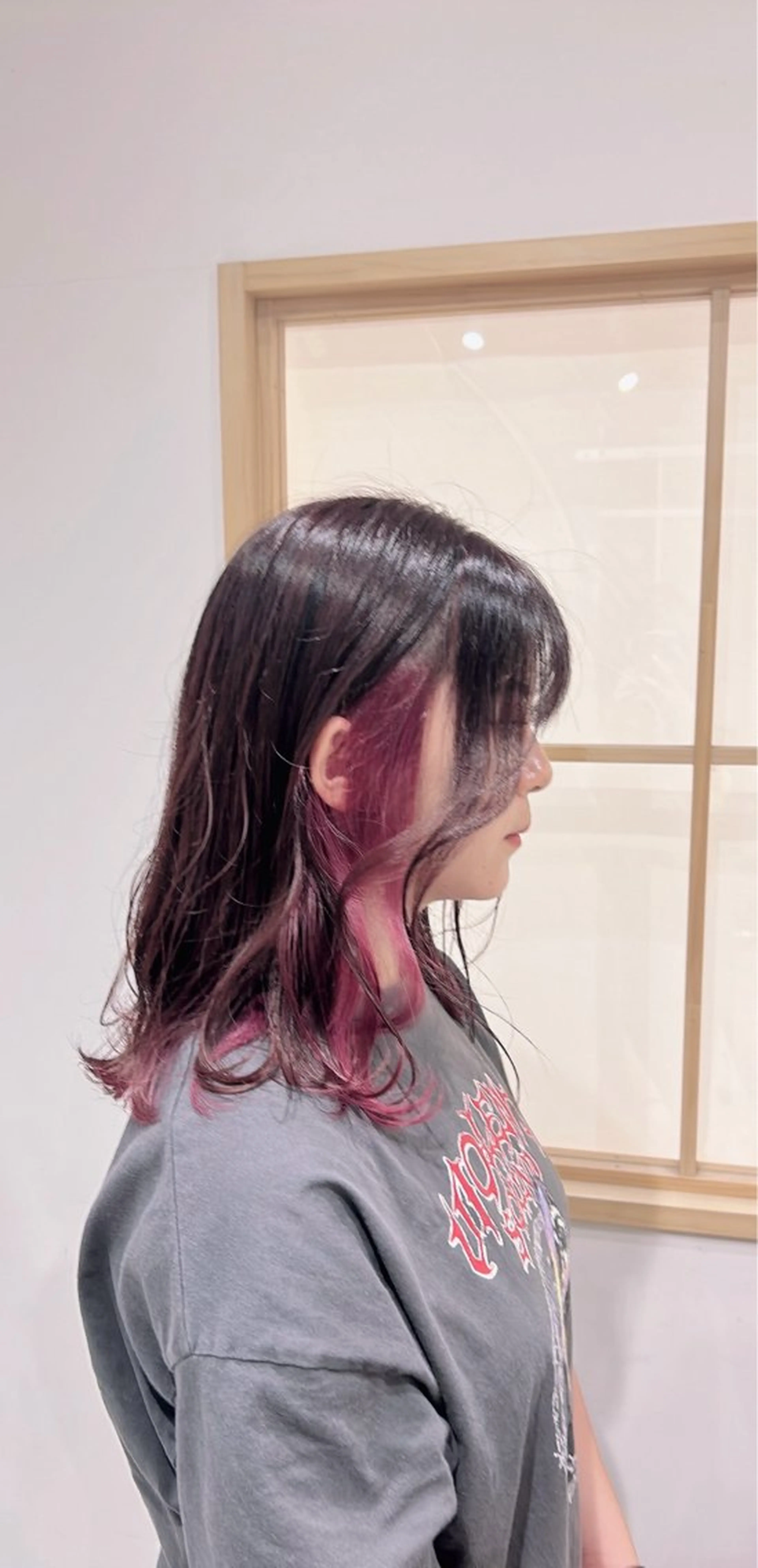 カラー 野田 千聖のヘアスタイル