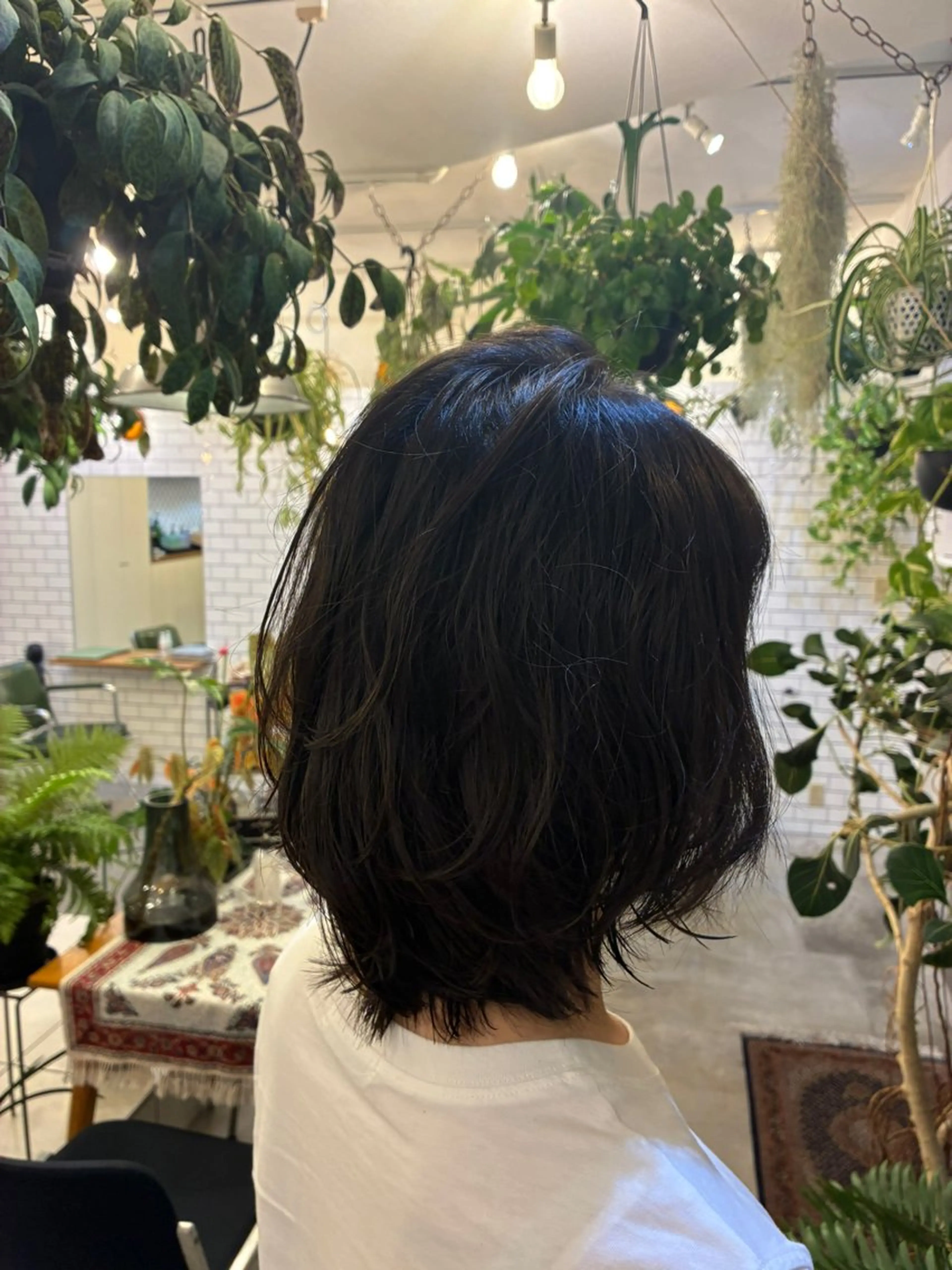 ミディアム パーマ 💐レイヤー/ 暖色/りゅーき💐のヘアスタイル