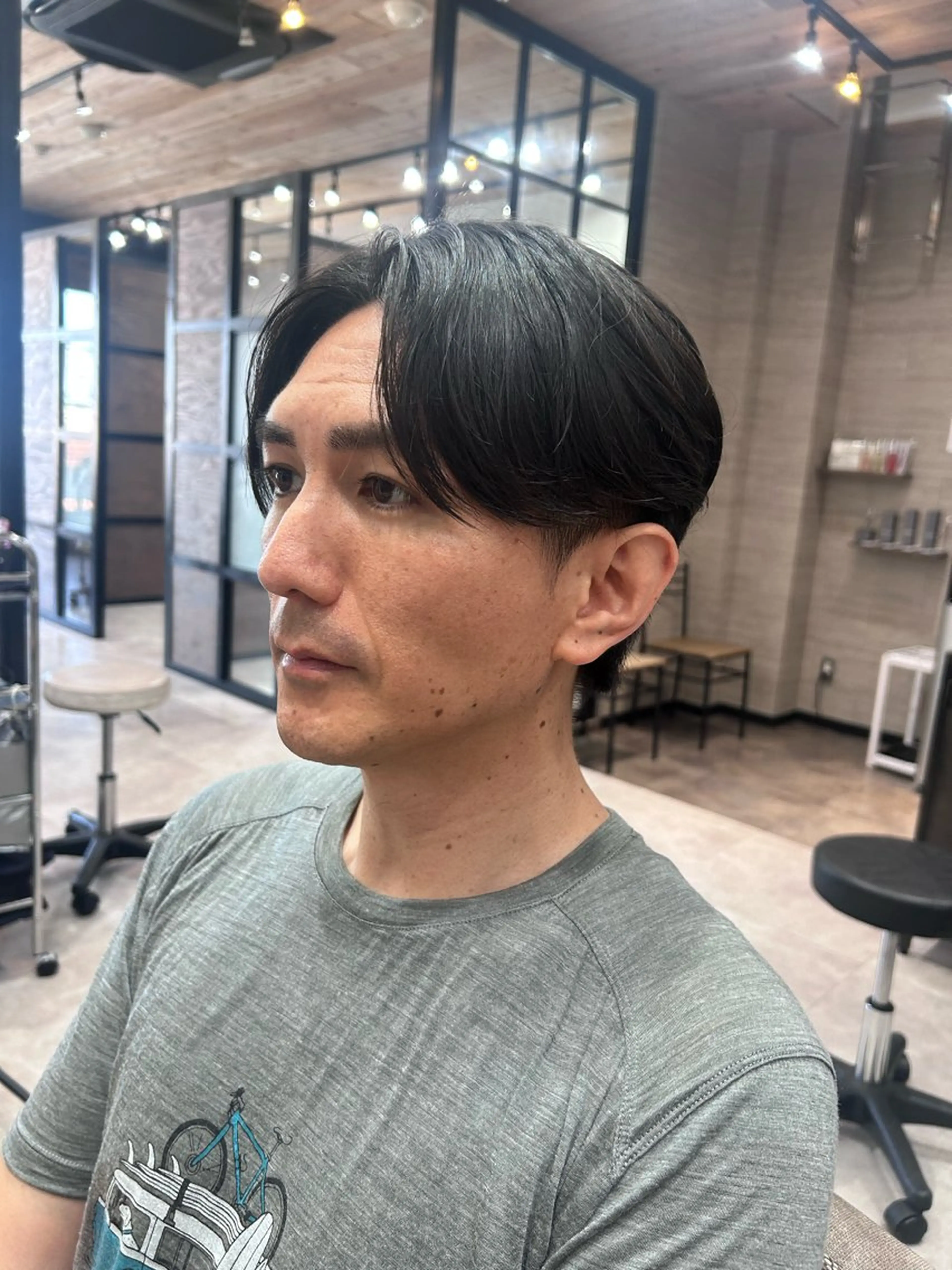パーマ メンズ カルマパーマ メンズパーマ ニュアンスパーマ レイヤー/韓国/ ハッシュ/高田翼のヘアスタイル