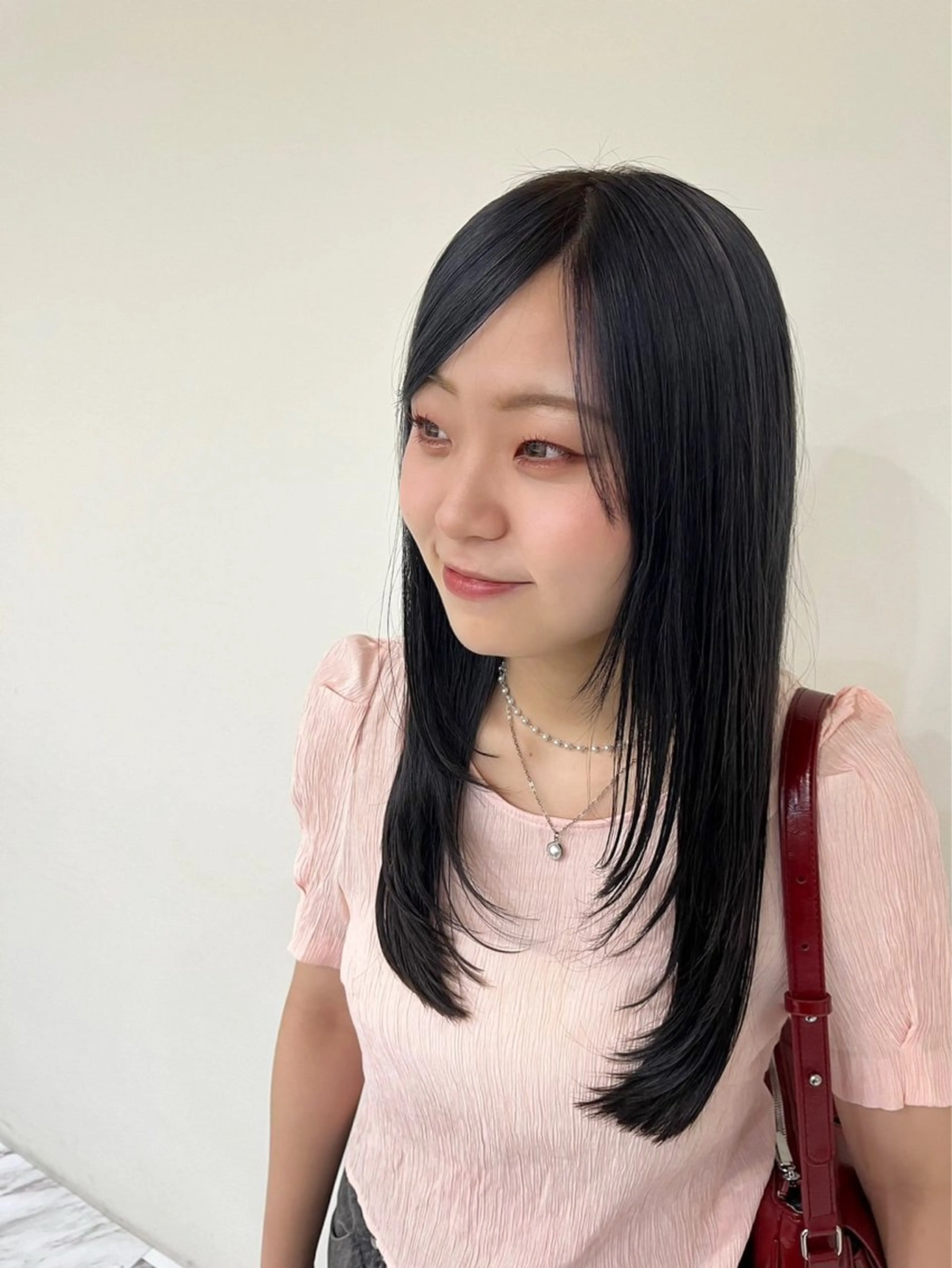 ロング ロングレイヤー レイヤーカット ロング レイヤーカット /ゆうのヘアスタイル