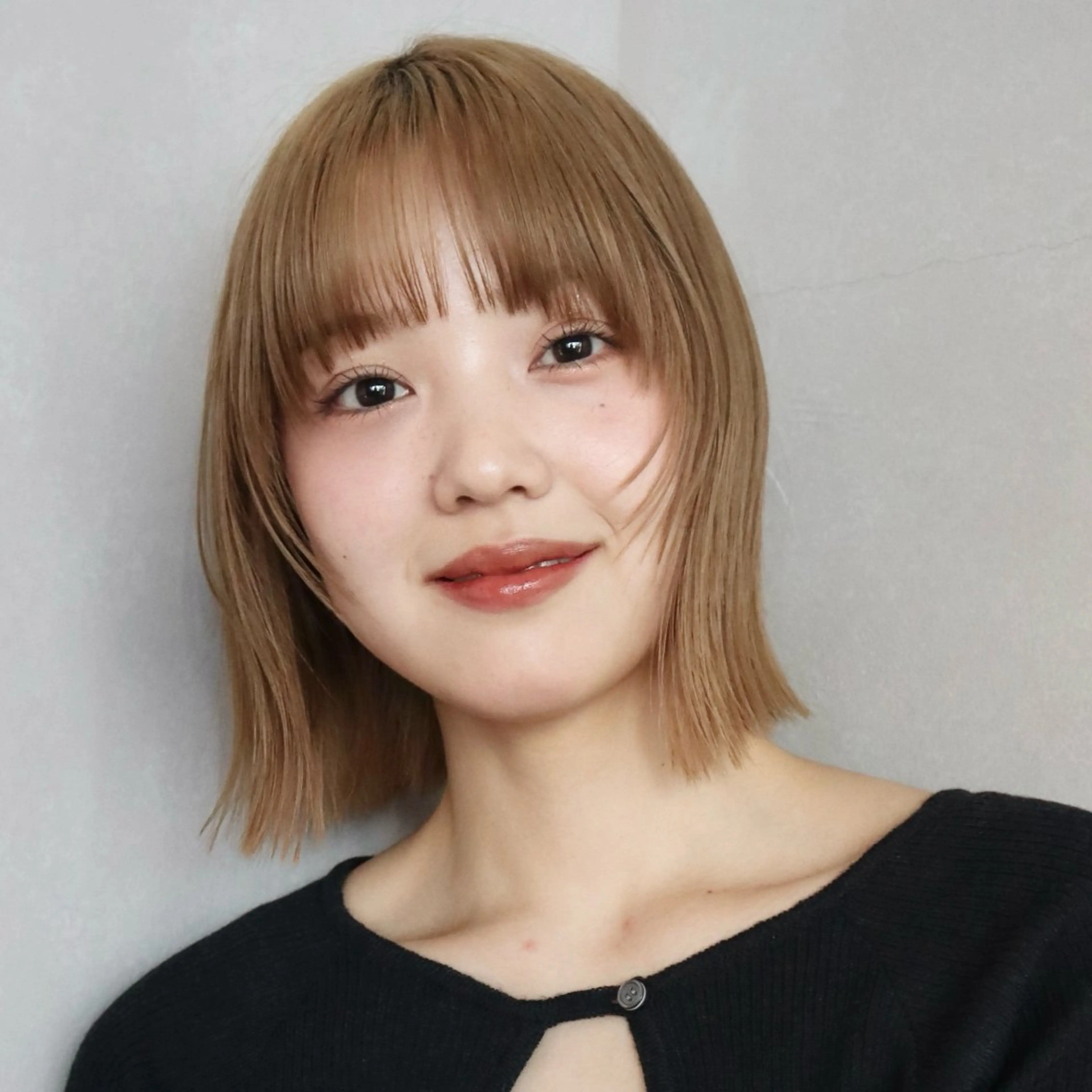 【柔らかいbeigeに🌱‬‪⠀】ブリーチなしダブルカラー(シャンプーブロー込み)の写真