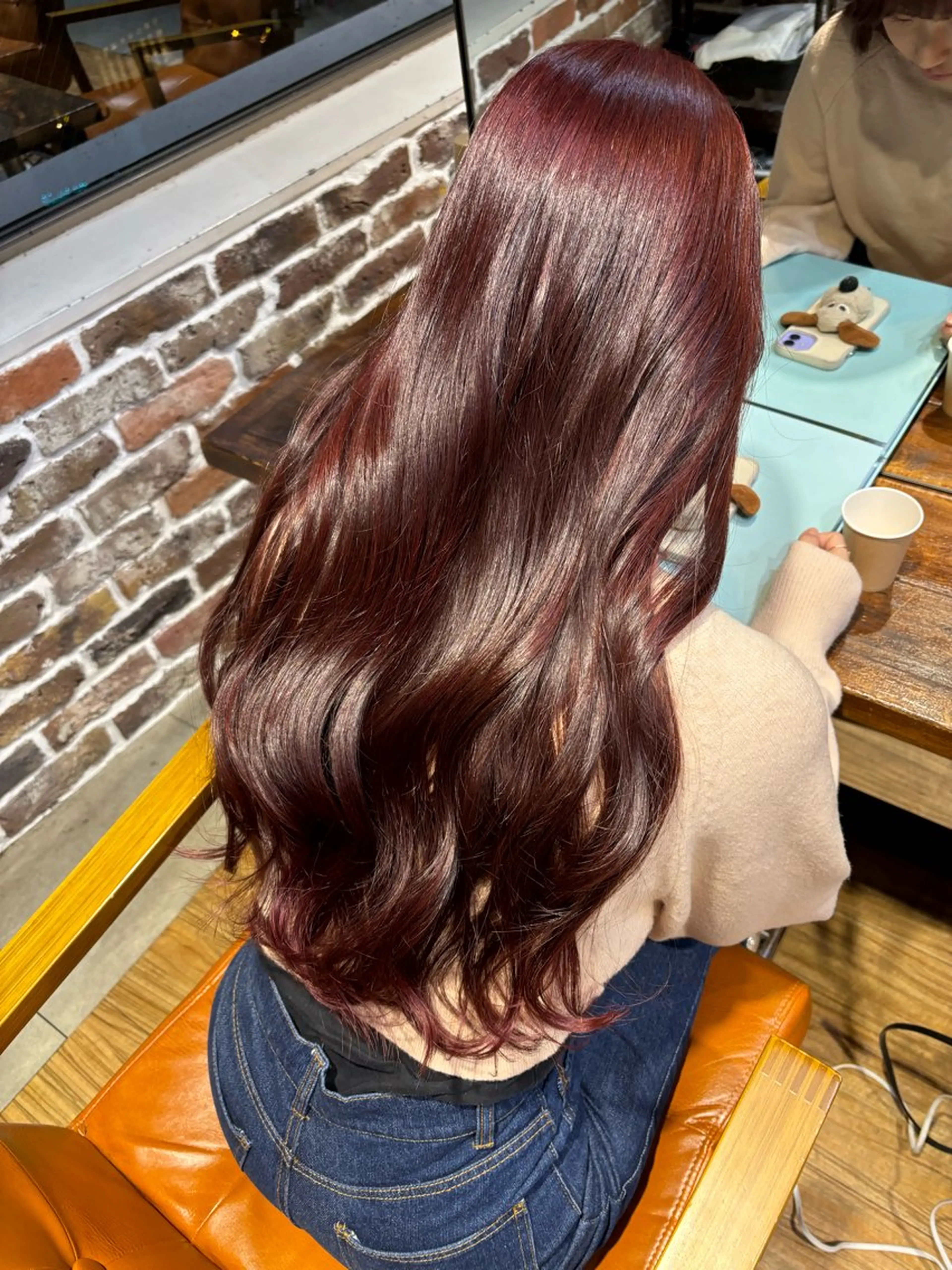 ロング ヘアカラー ♥️ボブ/ブリーチ なしカラー/mahoのヘアスタイル