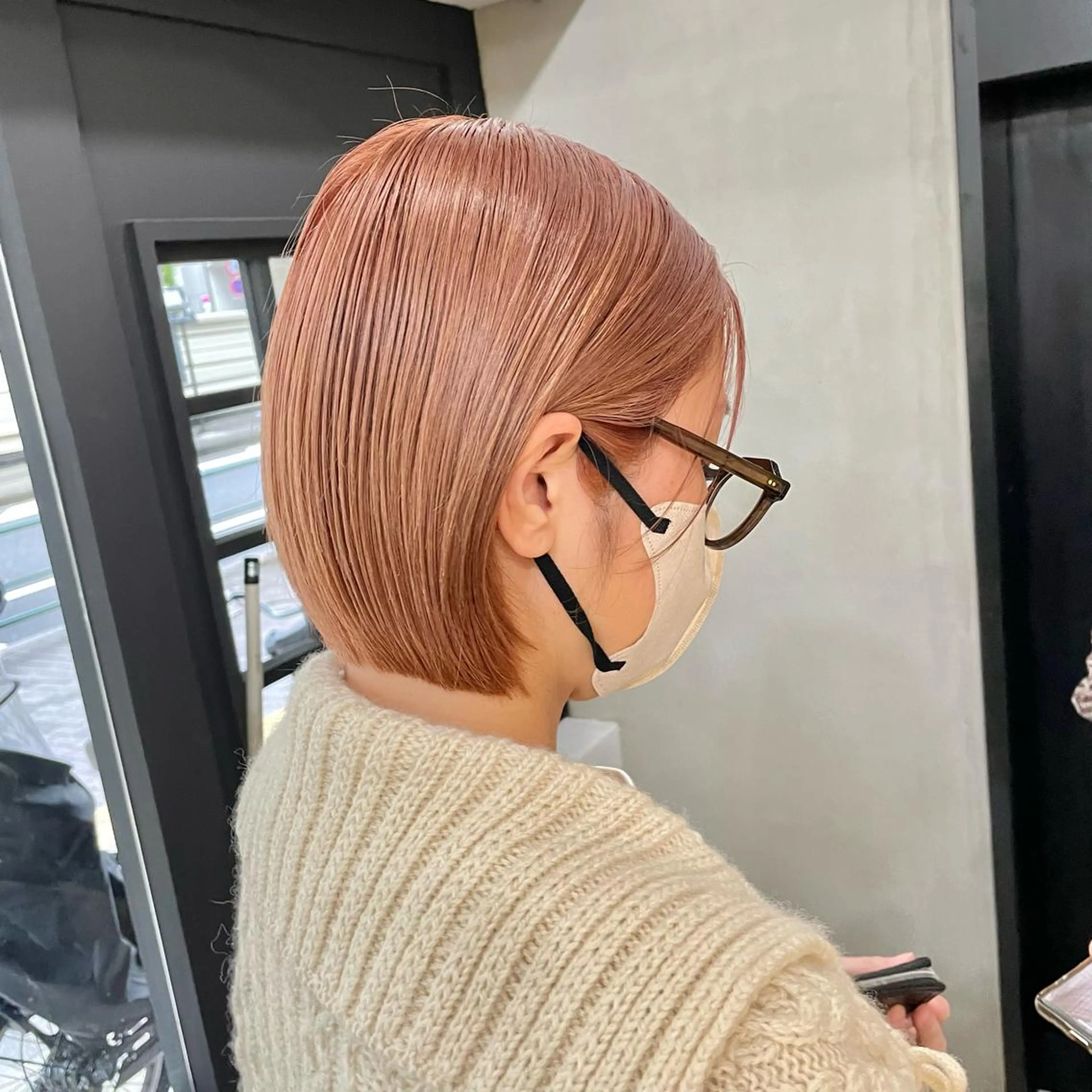 ショート カラー ピンクカラー カット ヘアカラー トリートメント ショート・ボブ ・ウルフ✂︎IMAIのヘアスタイル