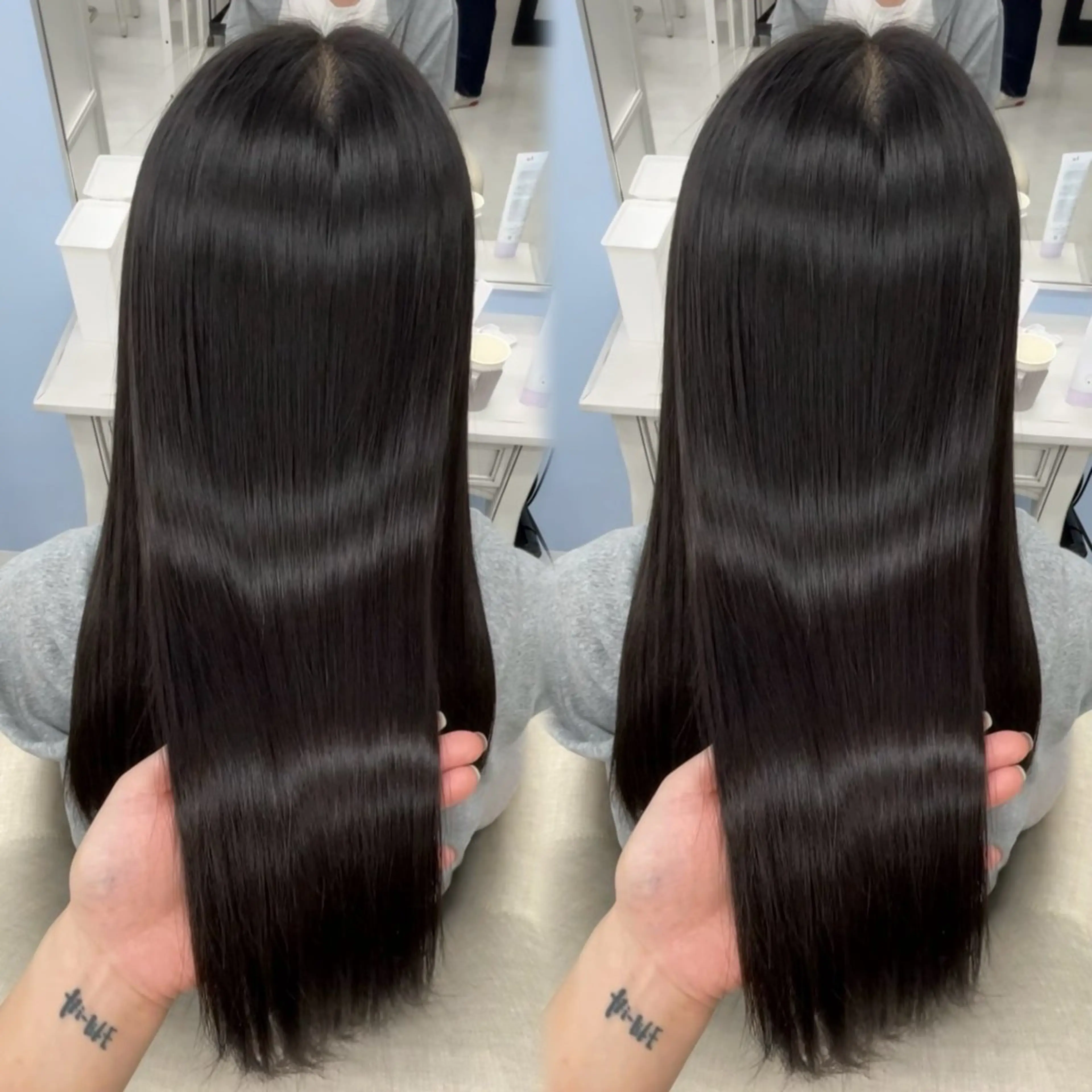 ロング カット 縮毛矯正 髪質改善矯正/カラー /吉祥寺 mariのヘアスタイル