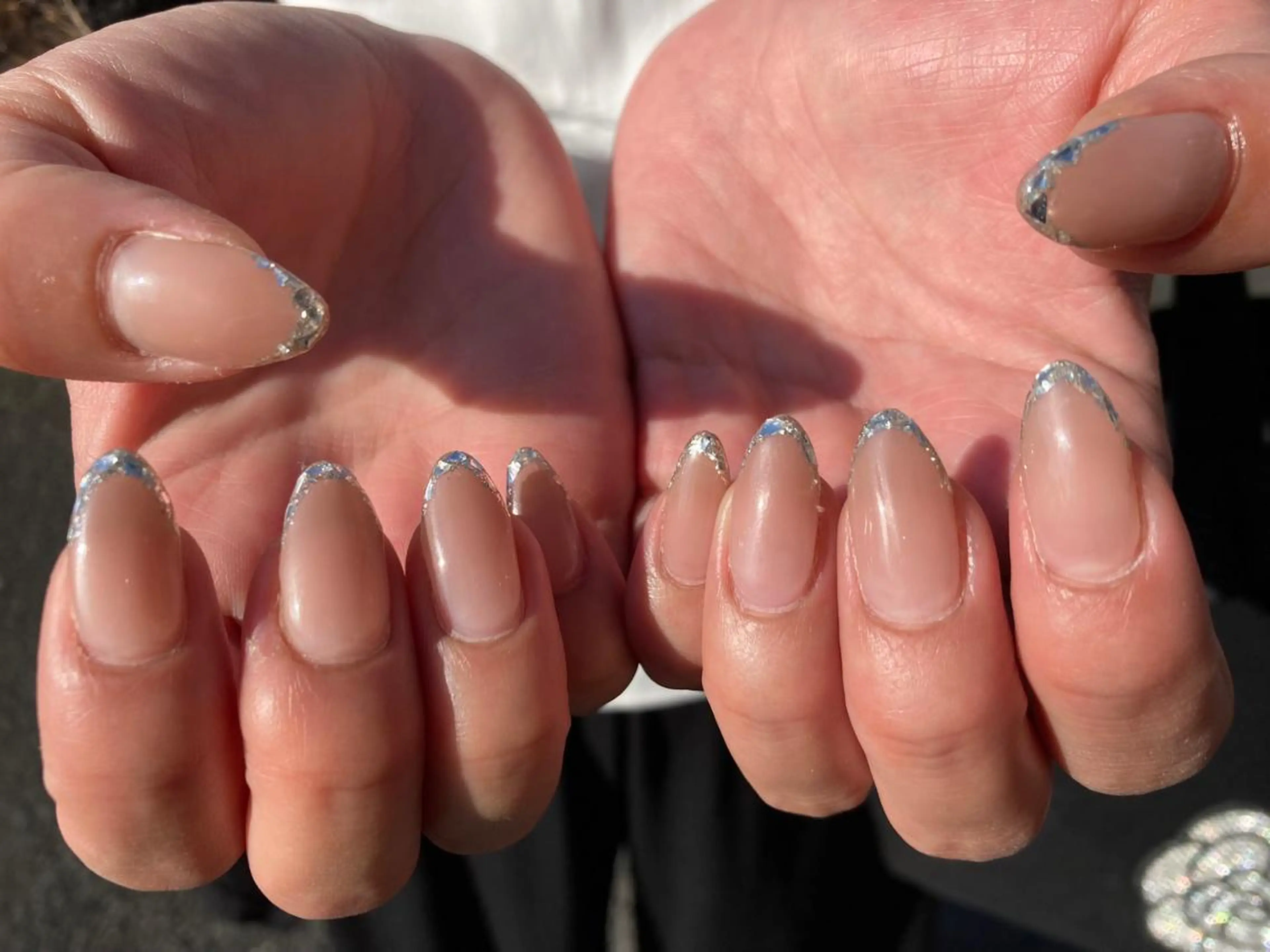 ミディアム ネイル ハンドネイル フットネイル ✴︎ Delightのネイルデザイン