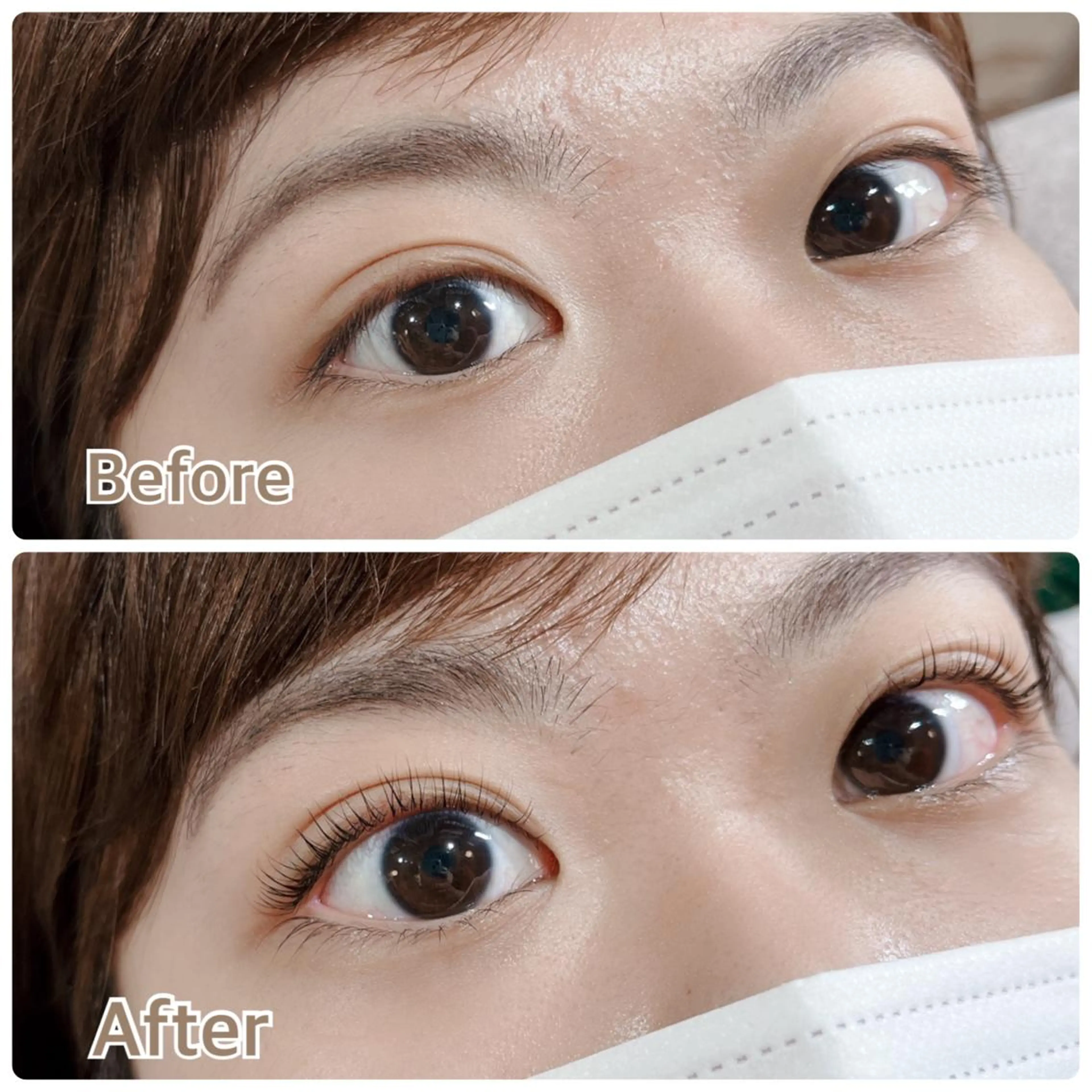 マツエク・マツパ ナチュラル 一重×まつ毛パーマ 渋谷 志保の眉毛・アイブロウイメージ