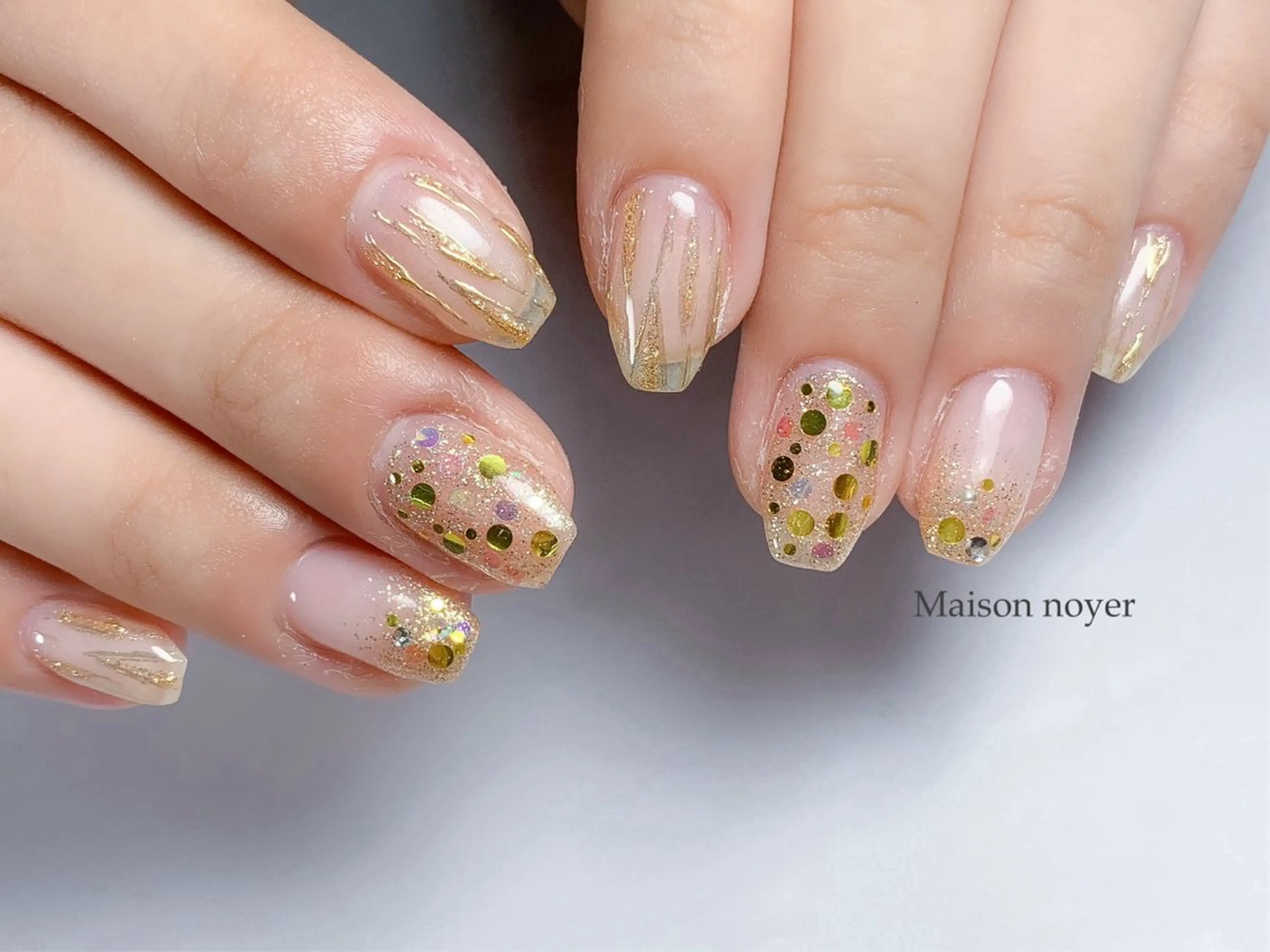 ネイル ハンドネイル Maison noyerのネイルデザイン