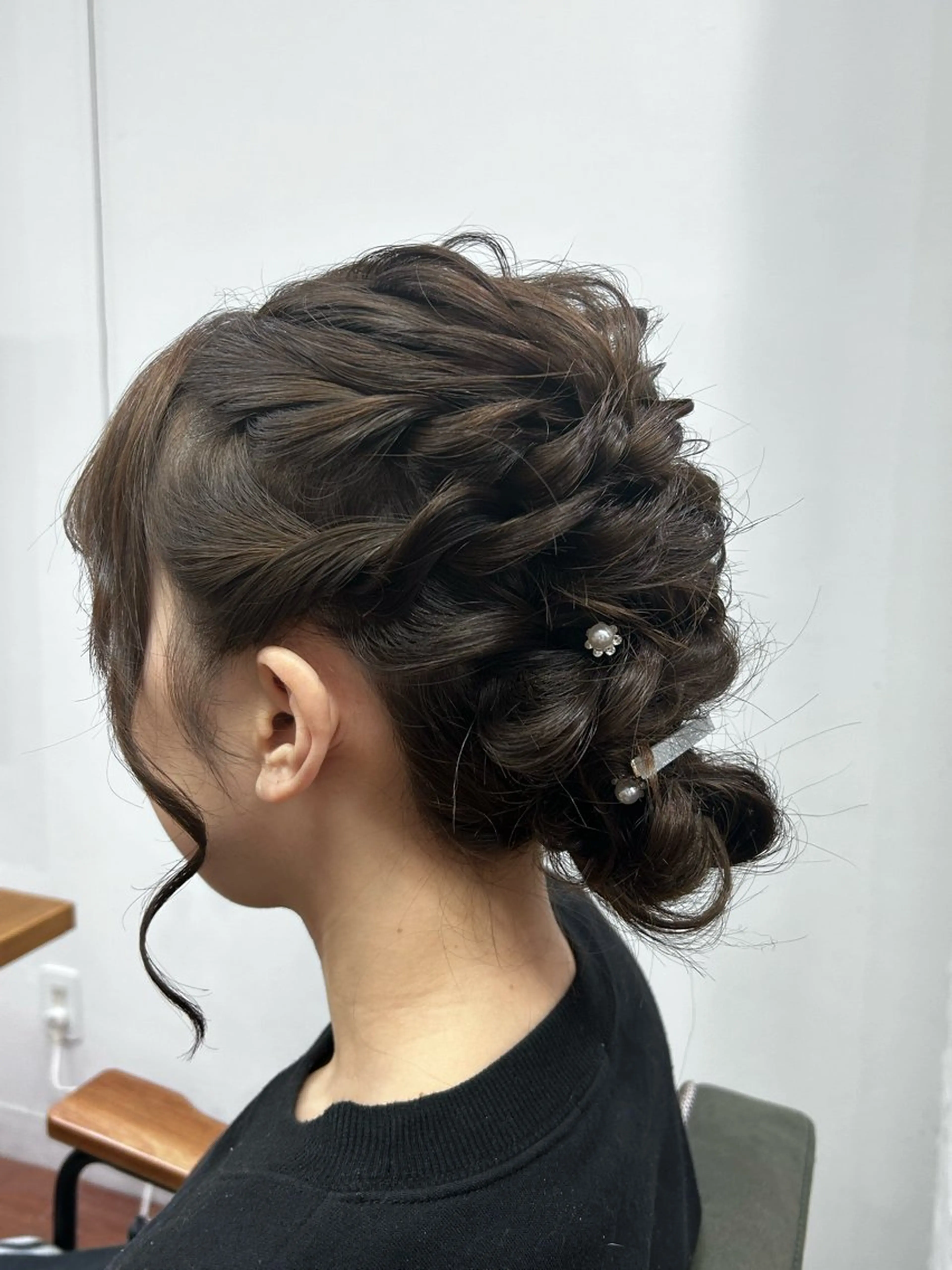 ロング 永澤 一輝のヘアスタイル