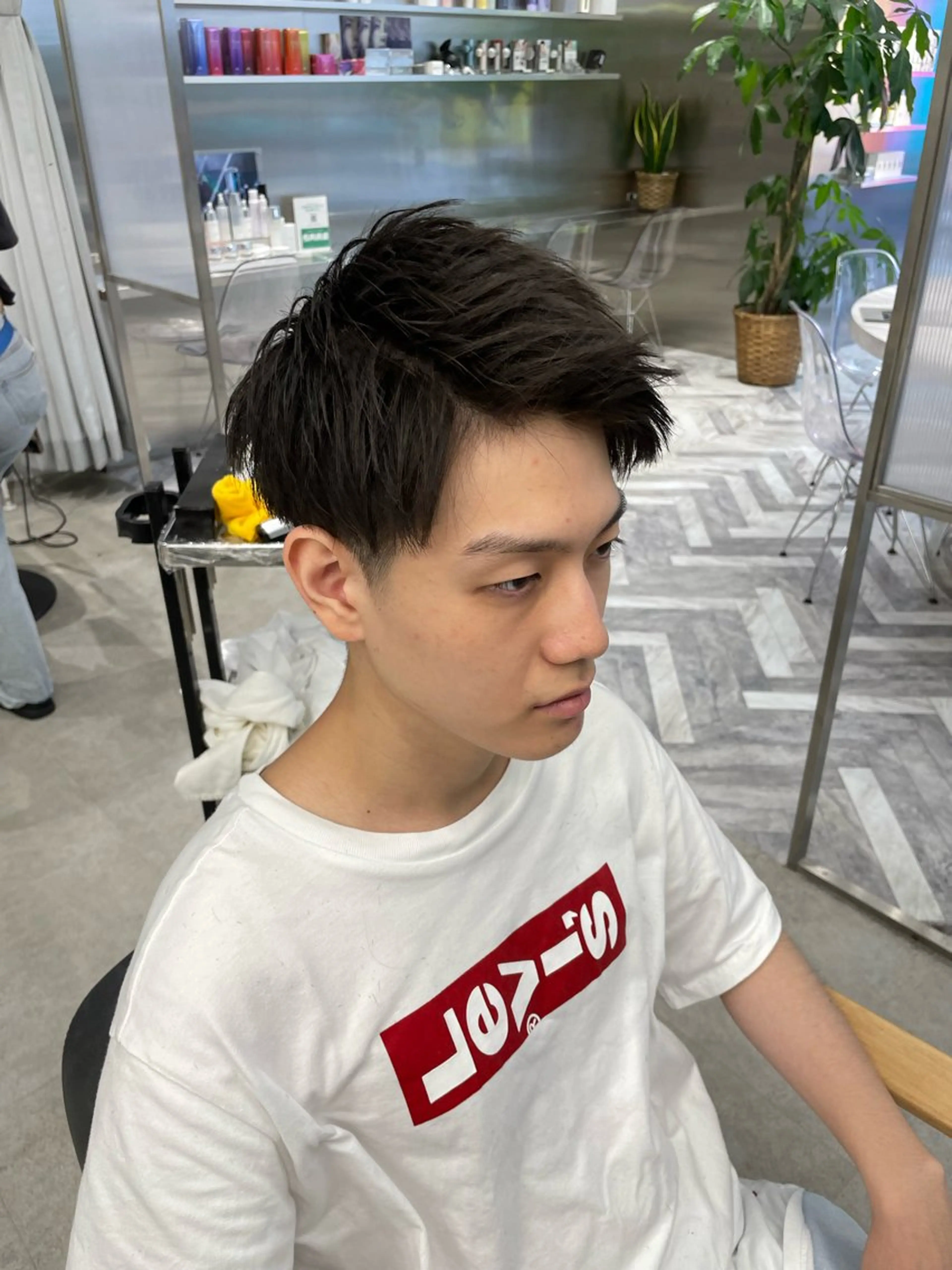 ショート メンズ カット 【圧倒的センス】 まる/メンズカラーのヘアスタイル