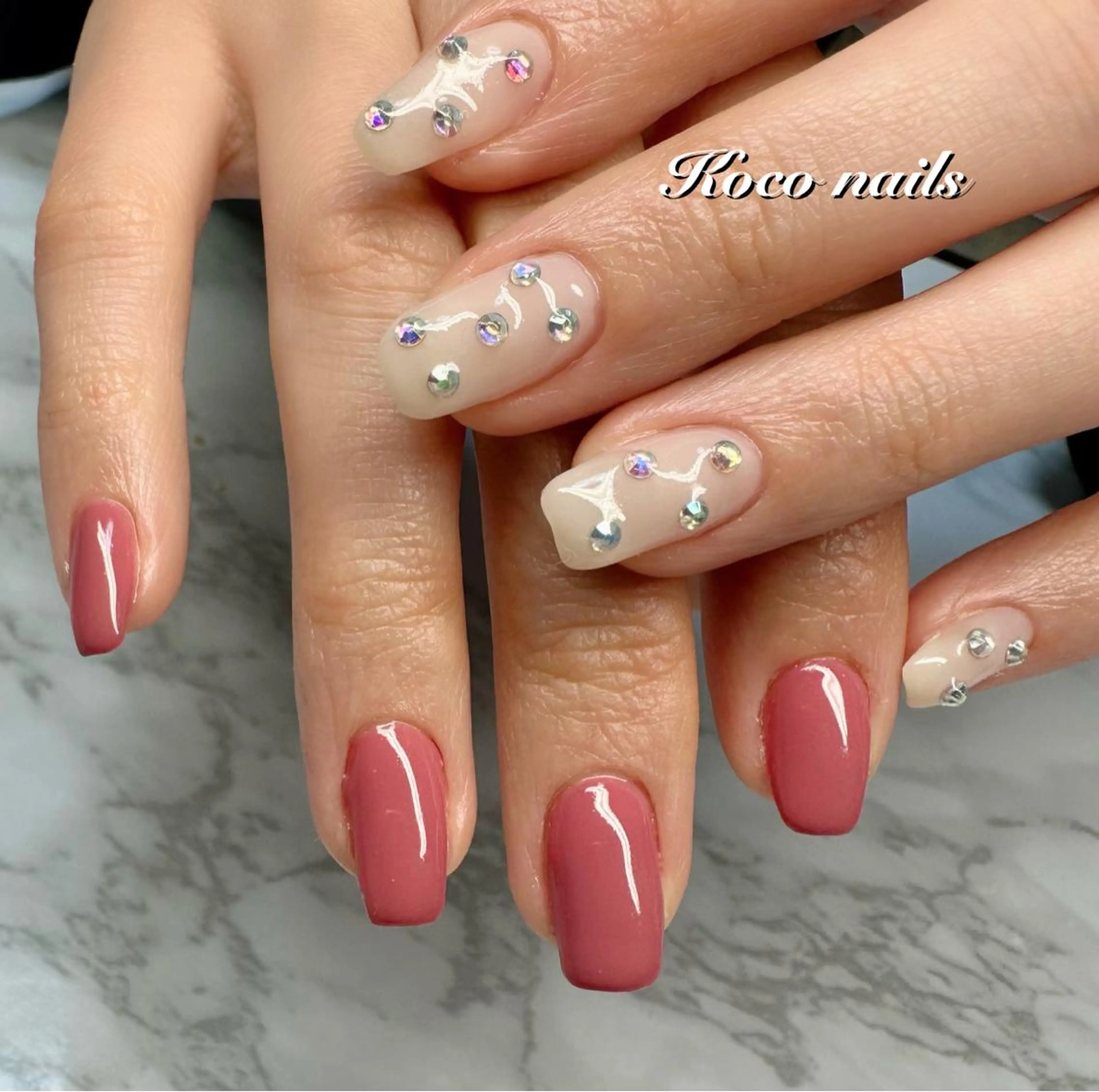 ネイル ワンカラーネイル シンプルネイル Mai’s nailのネイルデザイン