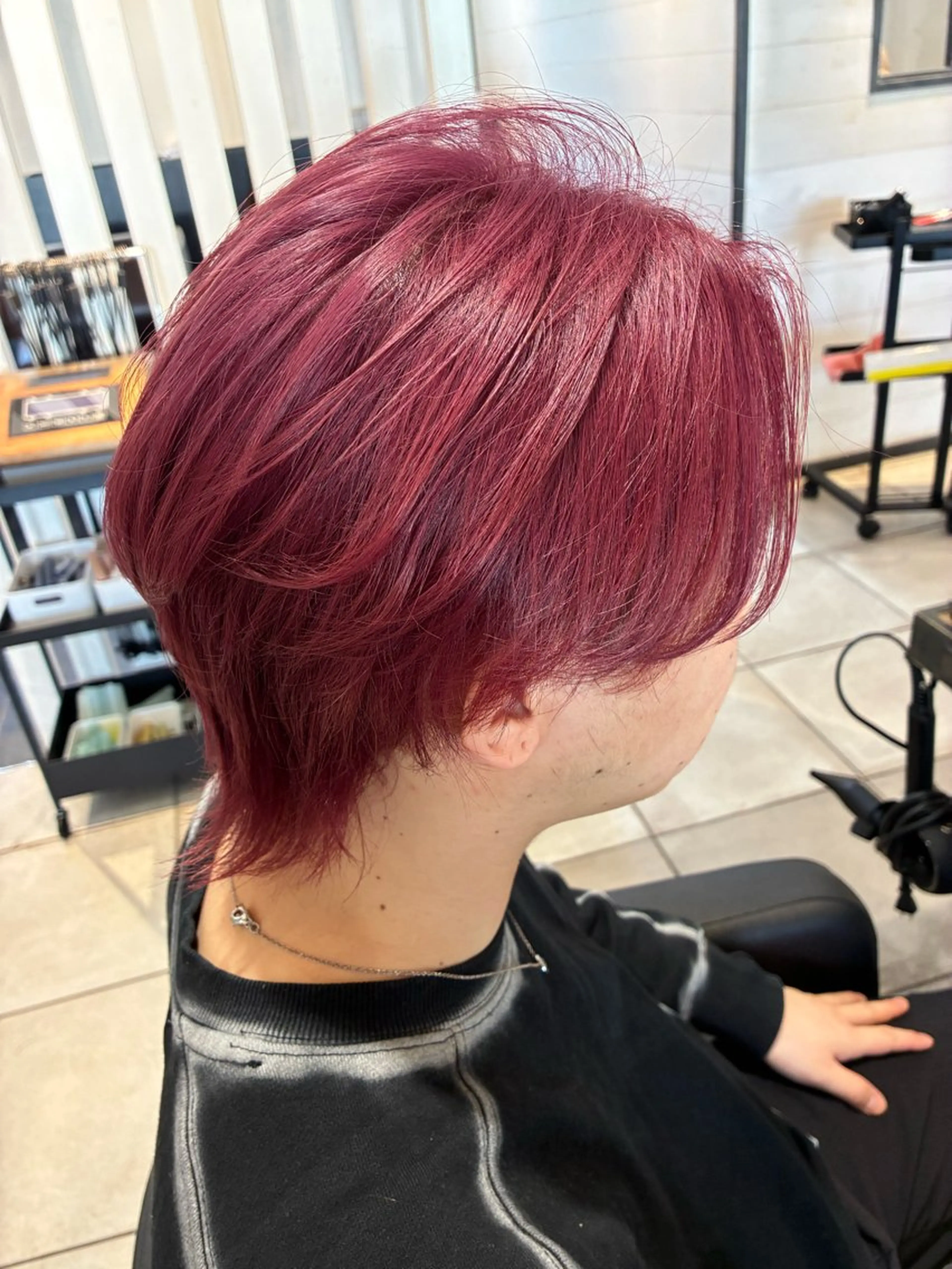 ショート カラー メンズ カット ヘアカラー トリートメント ヘッドスパ ヘアセット 寺田 翔のヘアスタイル