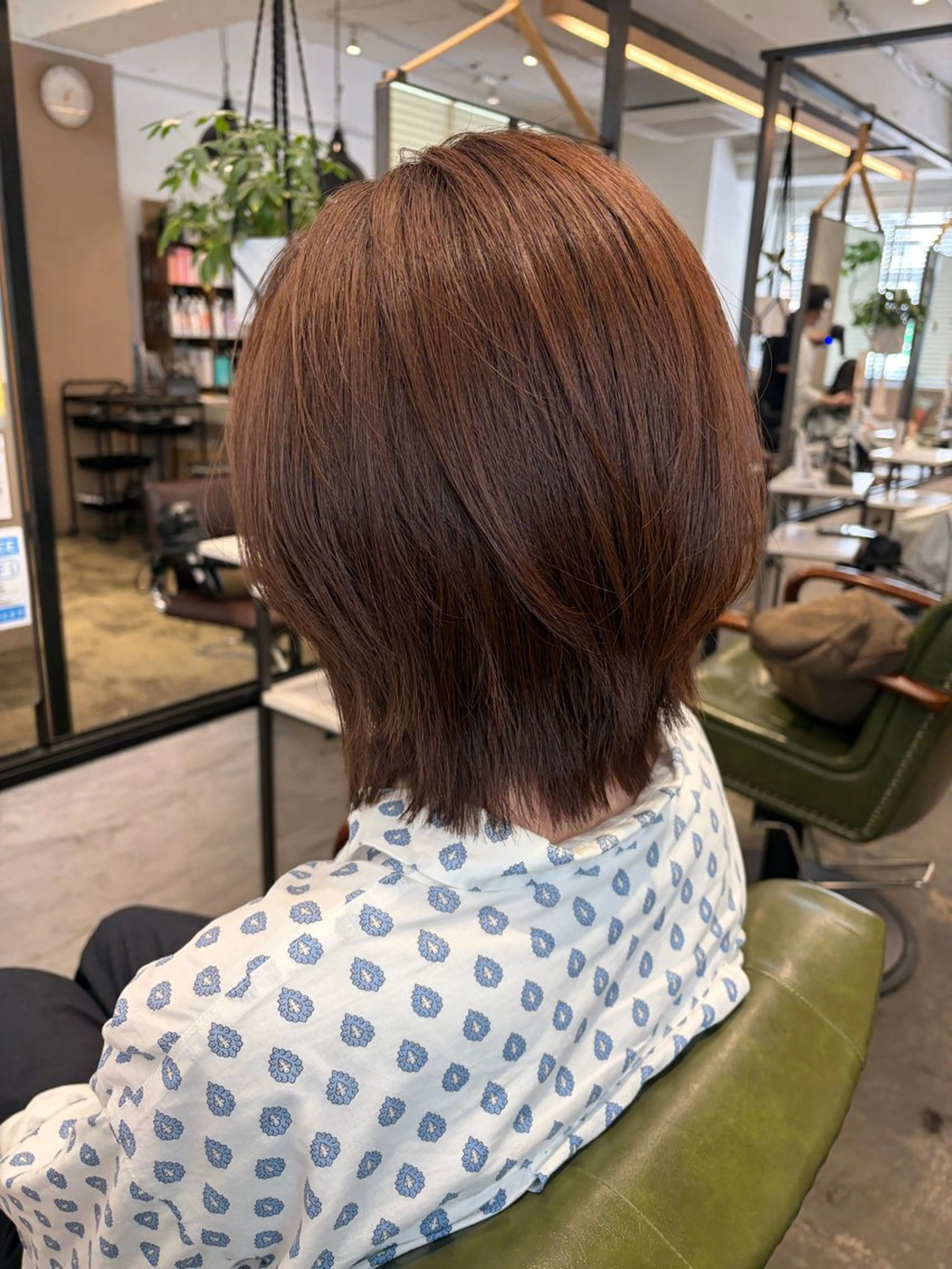 🎨カット+ベーシックカラー+内部補修トリートメントの写真