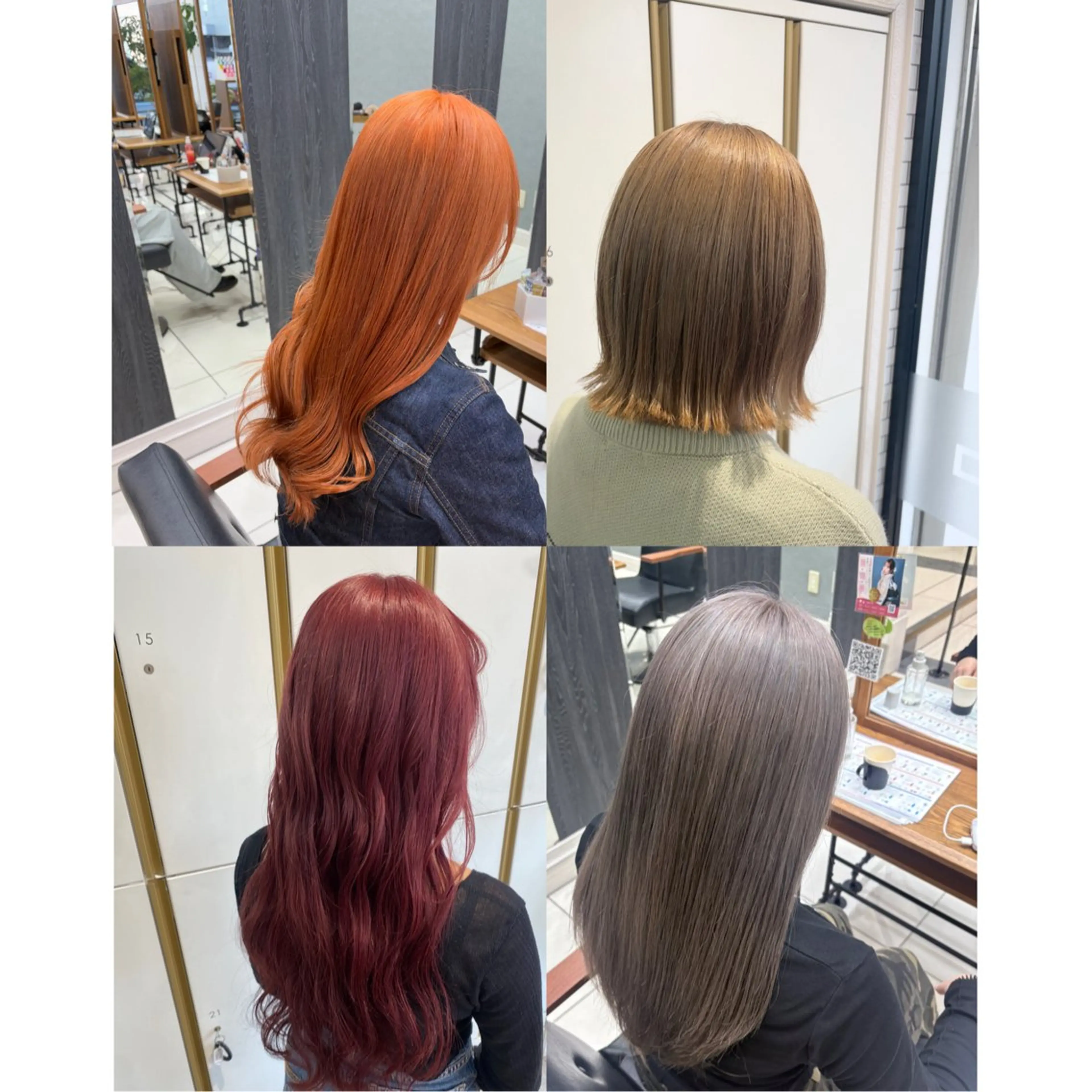 【黒髪卒業✨】🎀カット＋ケアブリーチ＋カラー＋1ステップトリートメント🎀の写真