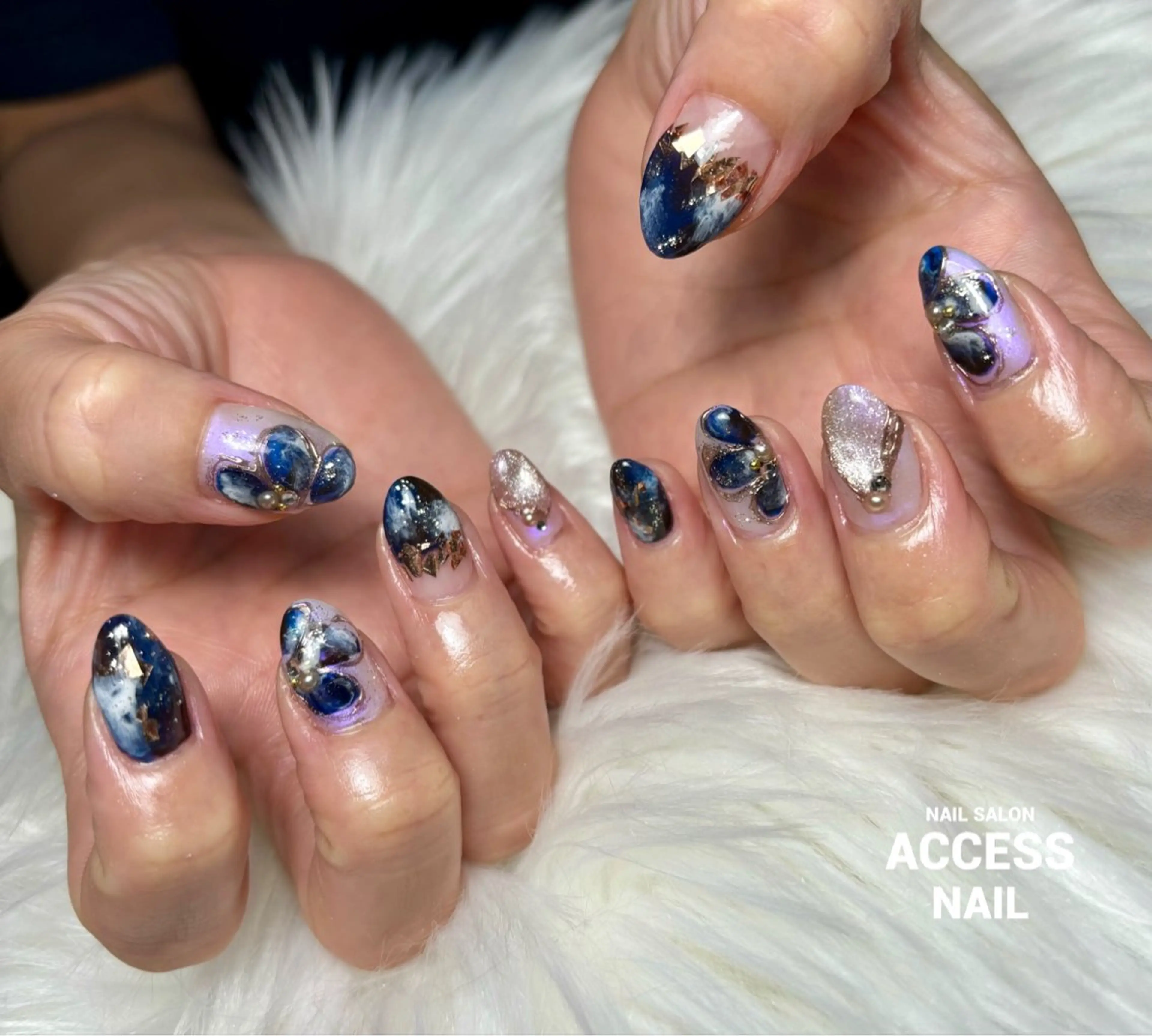 ネイル access nailのネイルデザイン