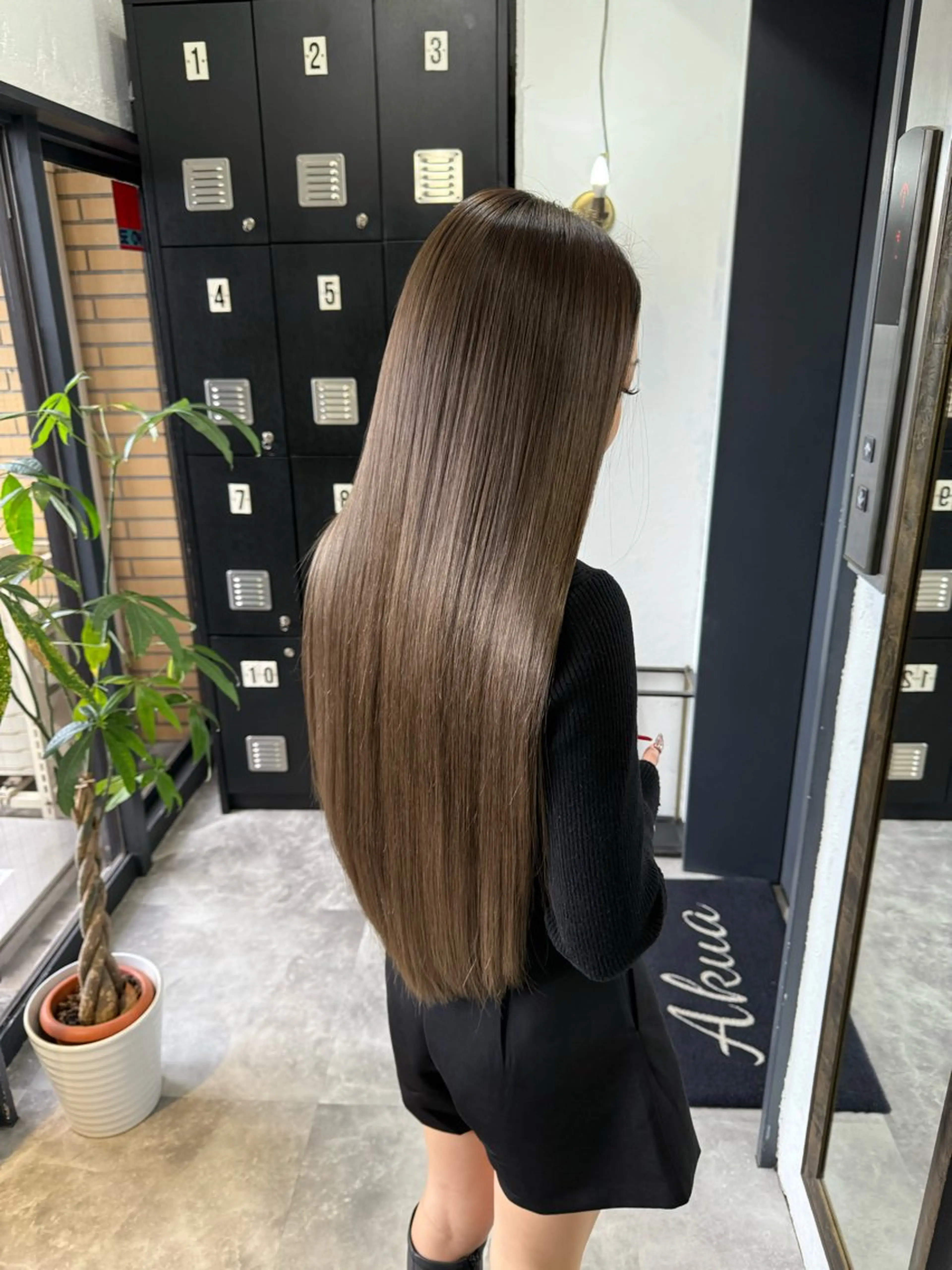 ロング カラー 髪質改善 ヘアカラー トリートメント ヘッドスパ Akua【代表】 Kazumaのヘアスタイル