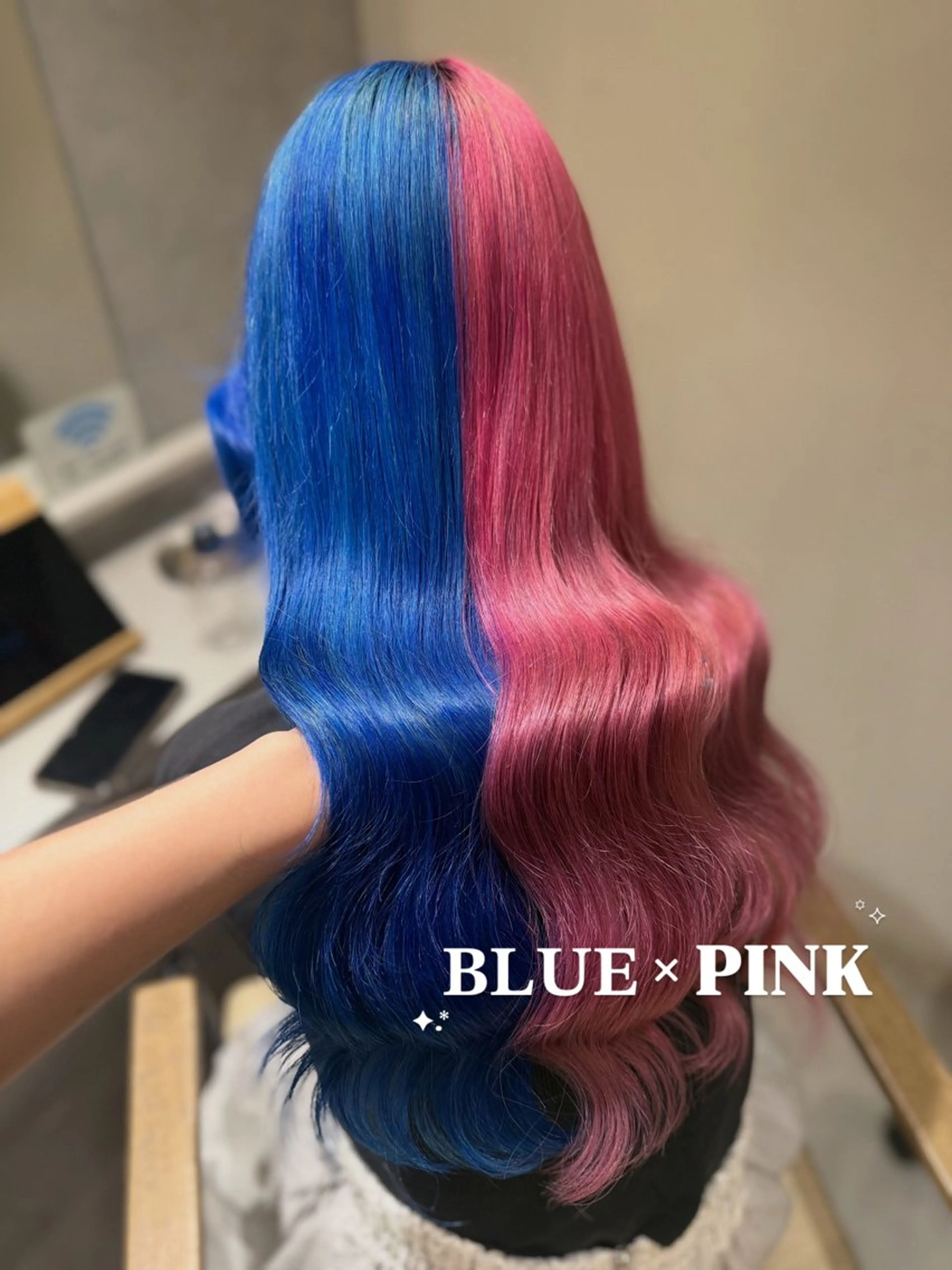 ロング カラー ヘアカラー 梅田 / ハイトーン Shionのヘアスタイル