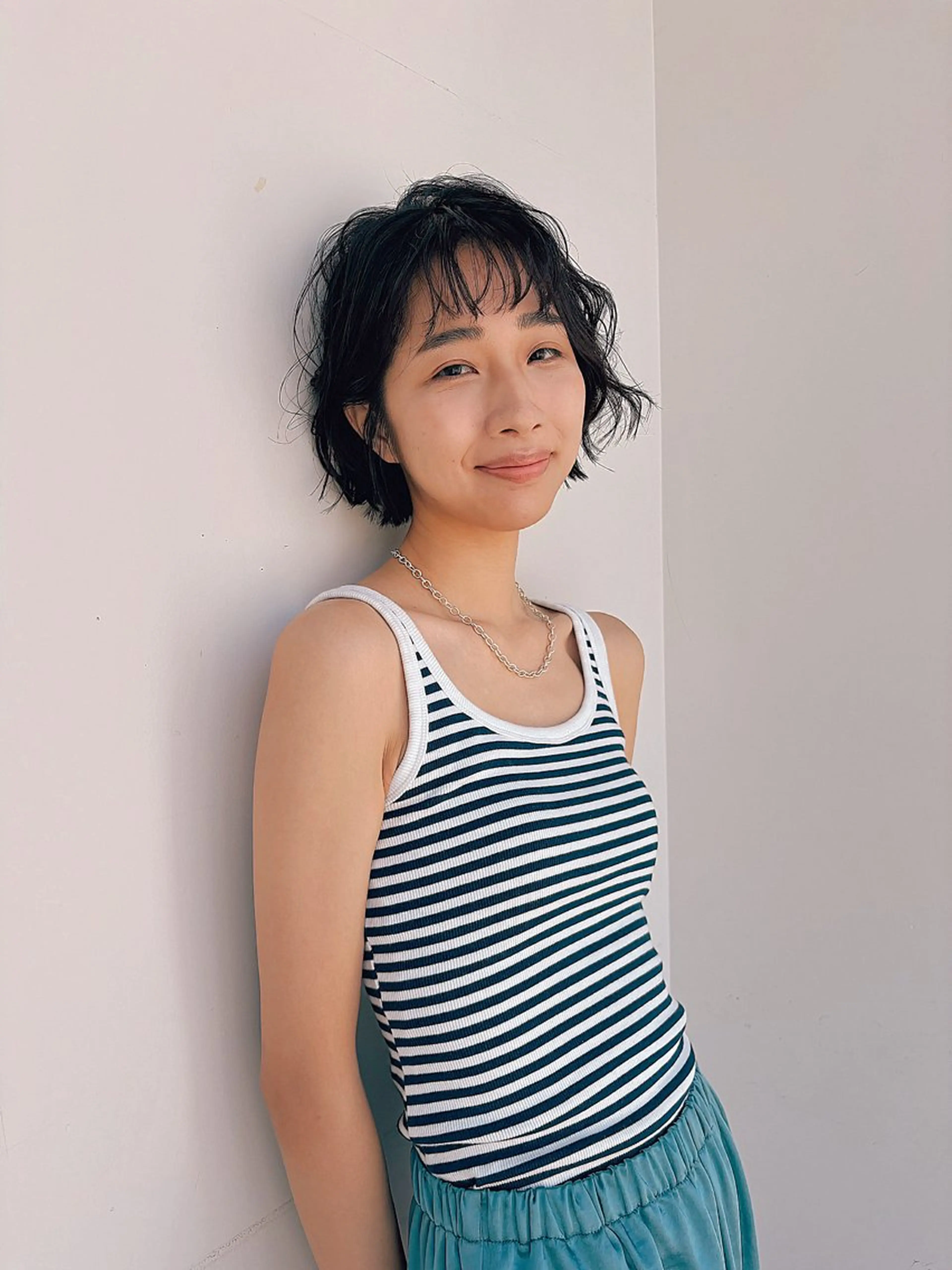 パーマ ボブ/ミディアム 親しみやすさ/さくらのヘアスタイル