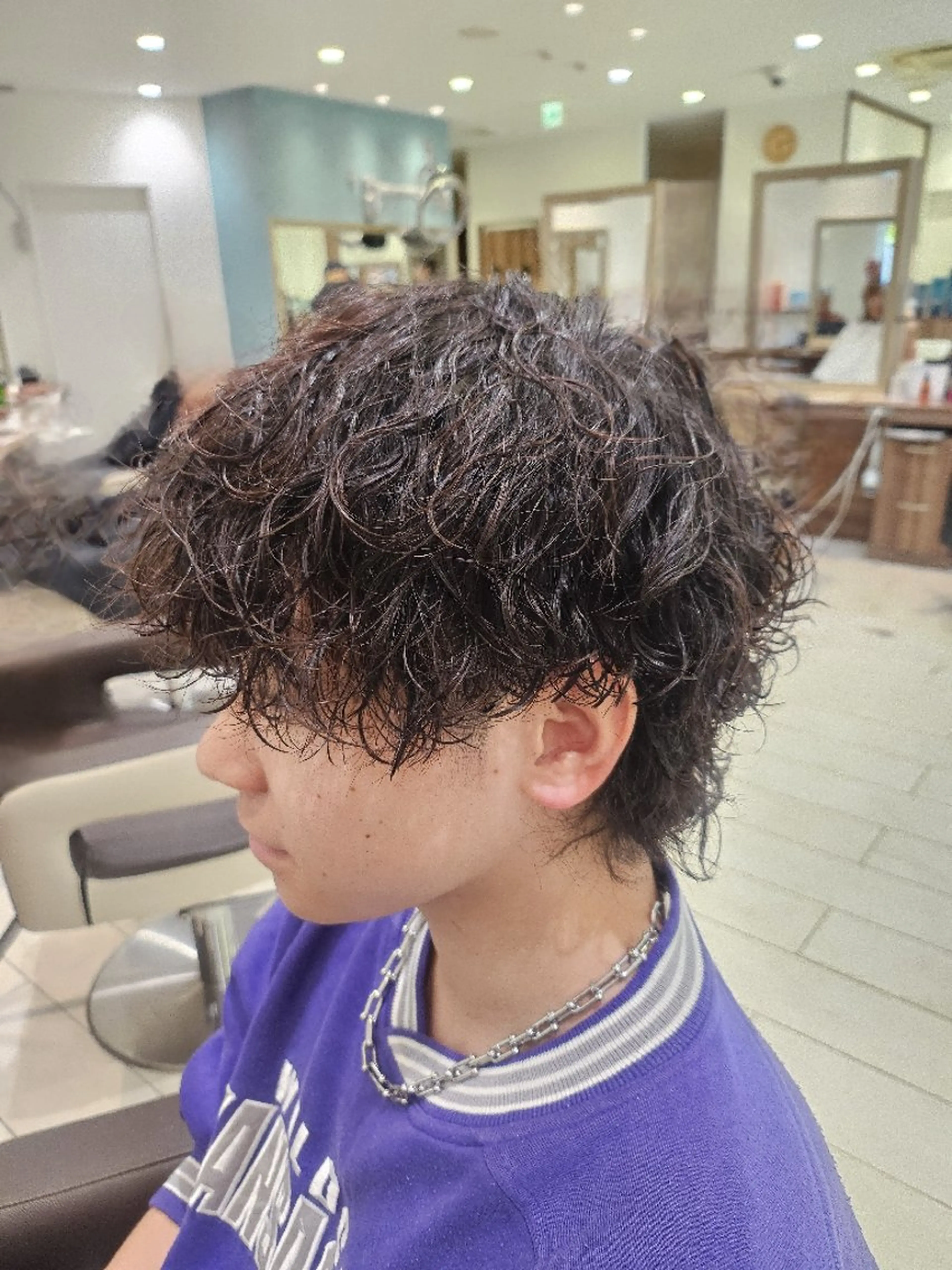 メンズ パーマ メンズパーマ ツイストスパイラルパーマ 波巻きパーマ スパイラルパーマ カット パーマ パーマ/縮毛矯正/ 韓国ヘア/副店長和田のヘアスタイル