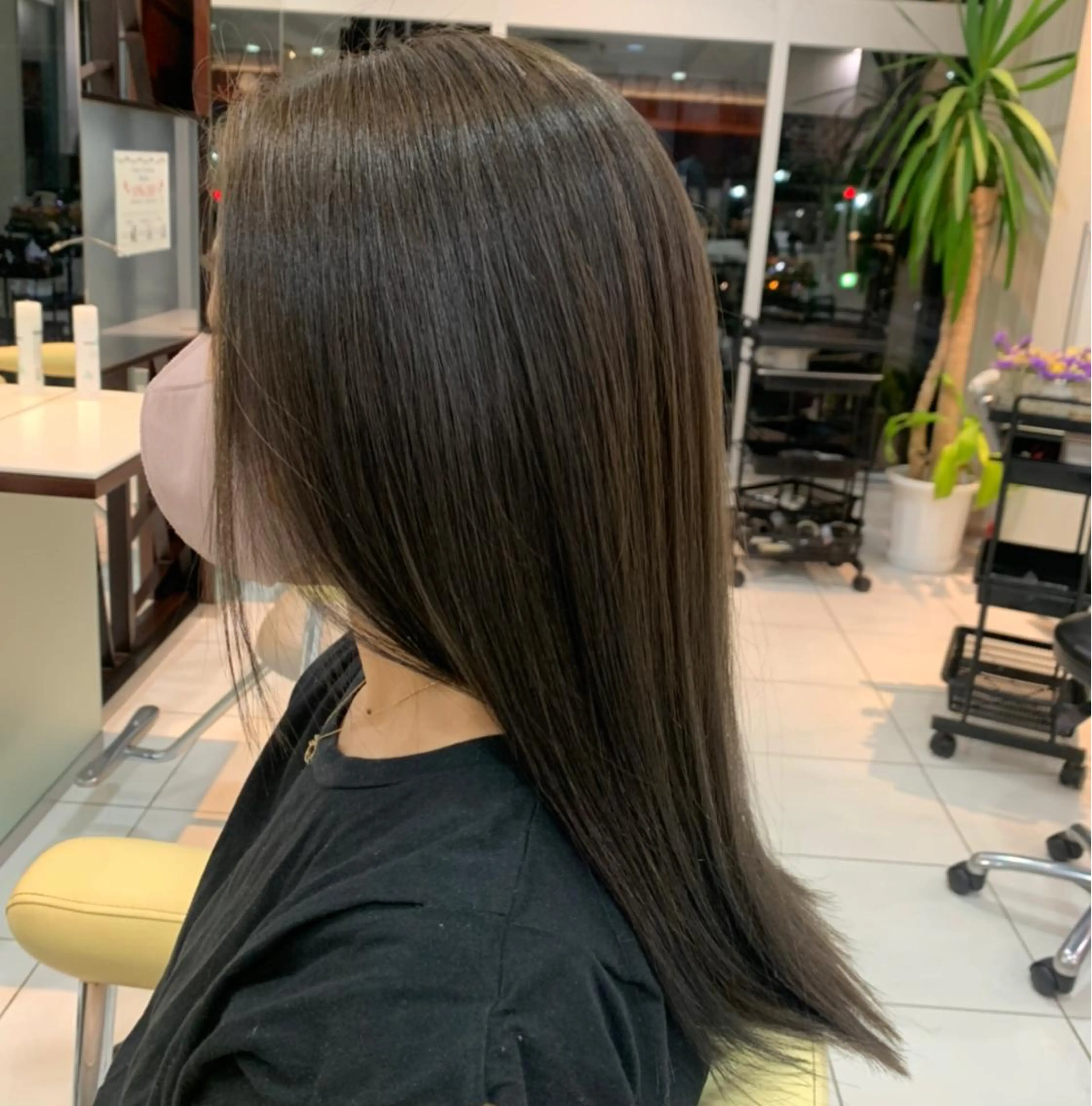 ロング カラー ベージュカラー オリーブベージュ 🫧髪質改善・美髪 艶髪🫧ニタ シンゴのヘアスタイル