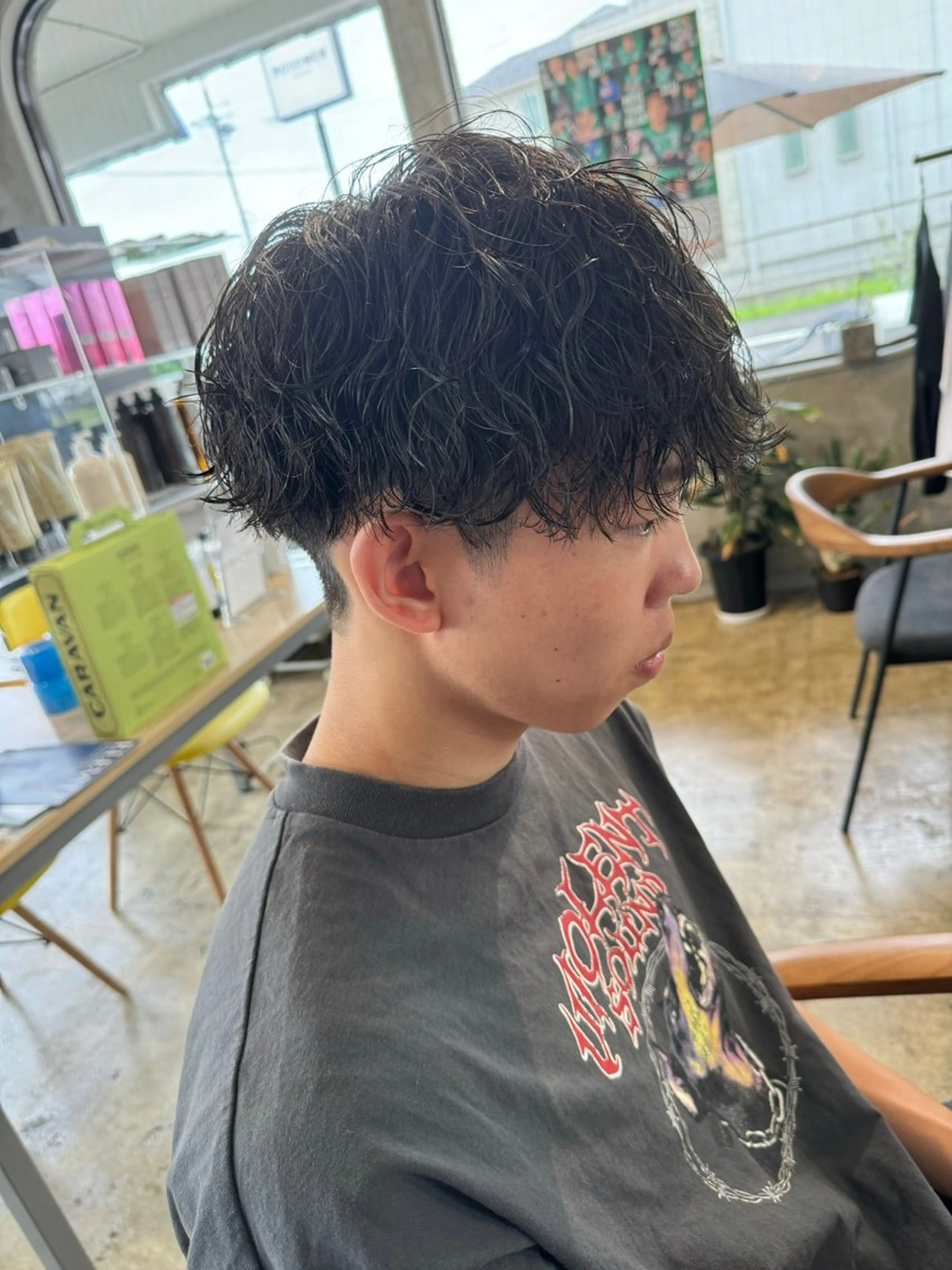 パーマ メンズ メンズパーマ スパイラルパーマ 🔥メンズ圧倒的人気 ROOOMEN松田隆のヘアスタイル