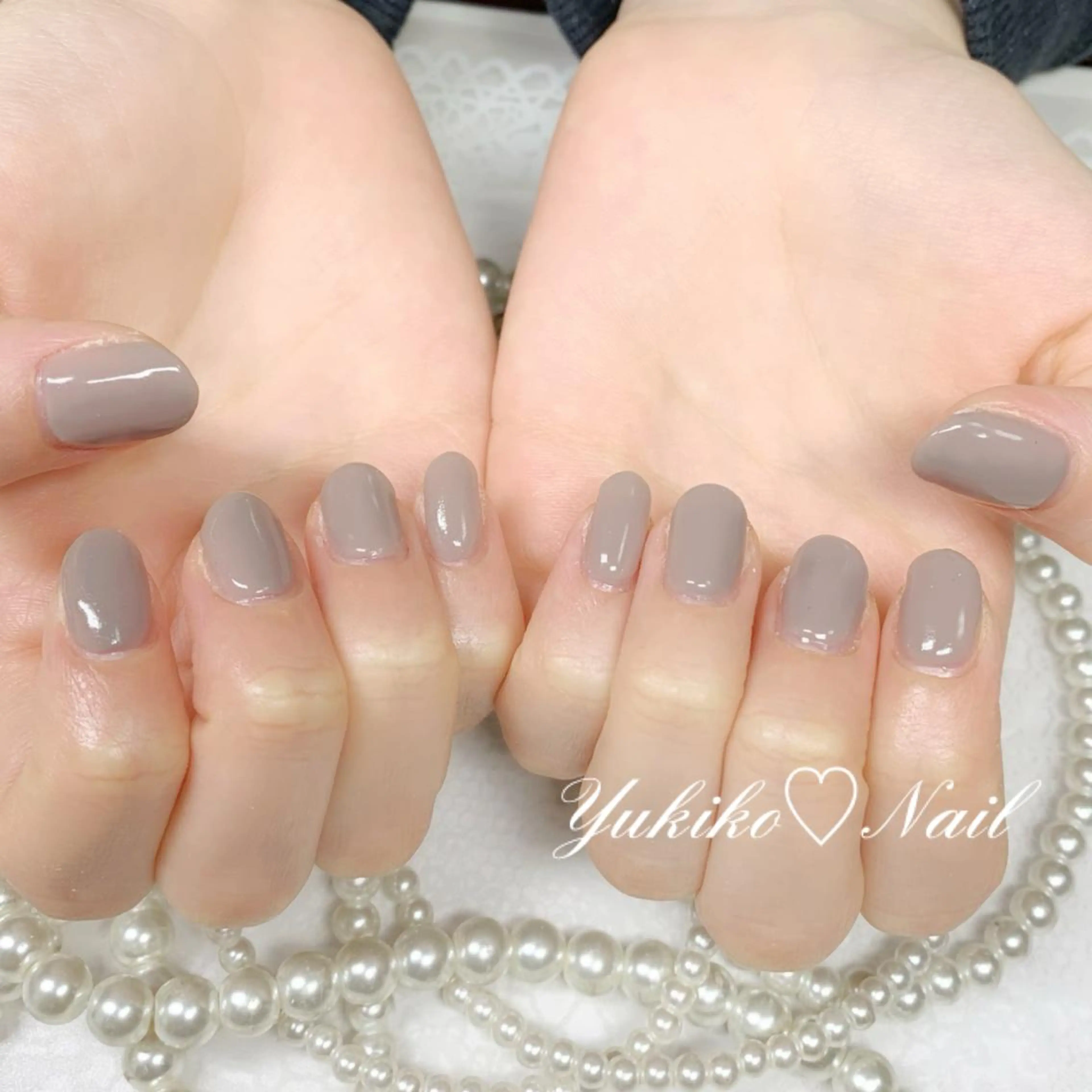 ネイル ワンカラーネイル ハンドネイル ユキコ ネイルのネイルデザイン
