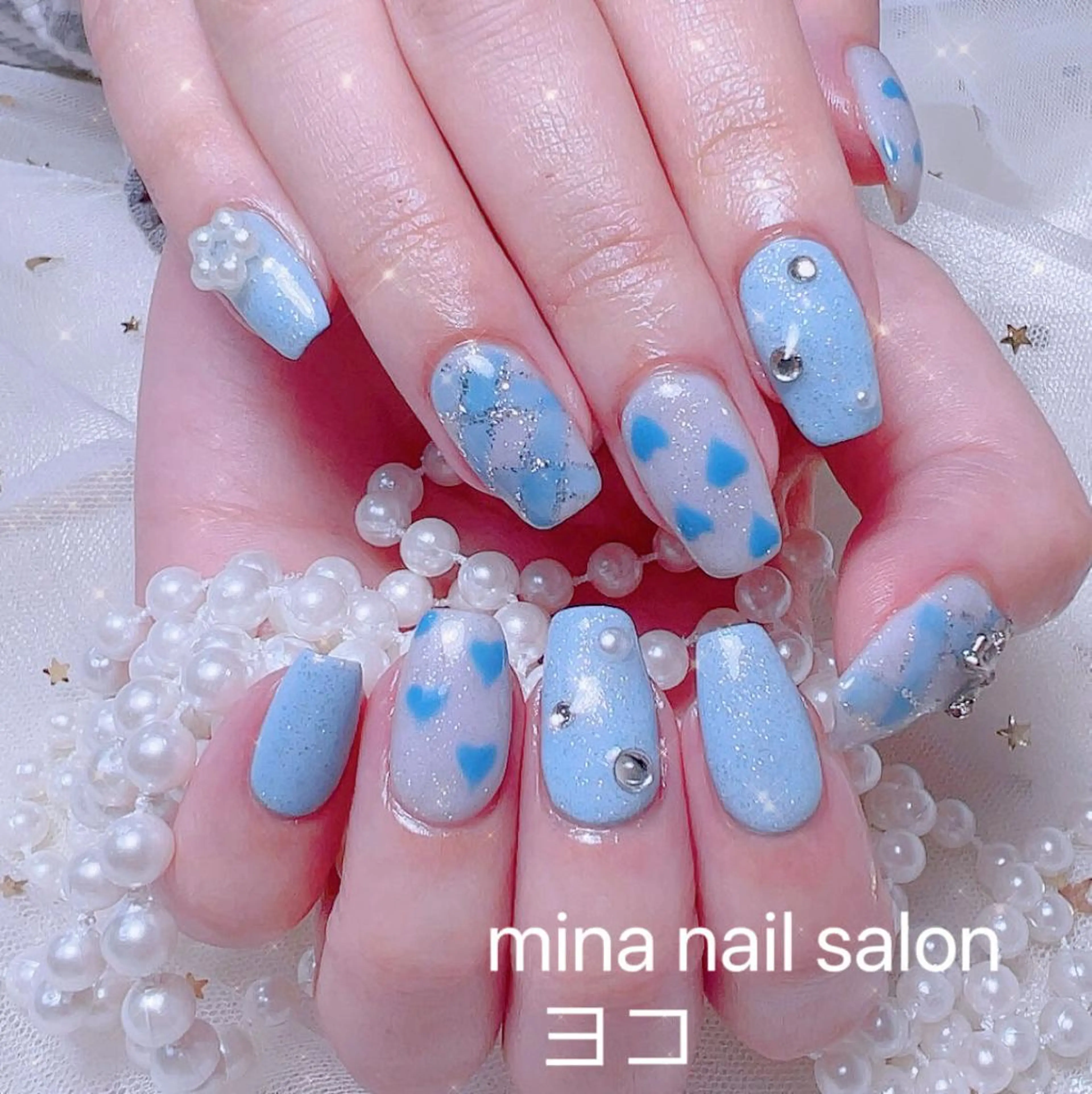 ネイル ハンドネイル リリ 奈🎀のネイルデザイン