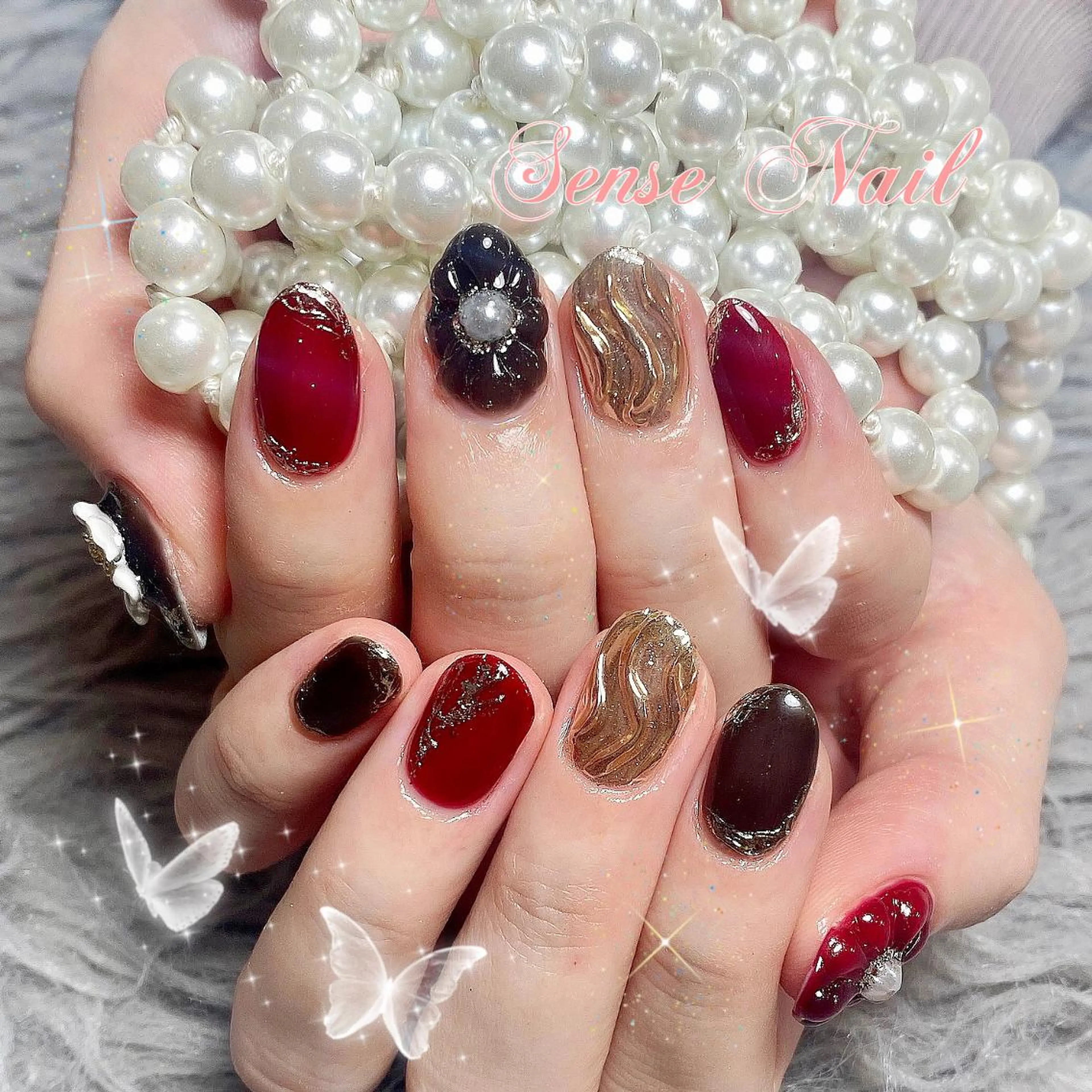 ネイル ハンドネイル ハンドケア Feinn Ink💕のネイルデザイン