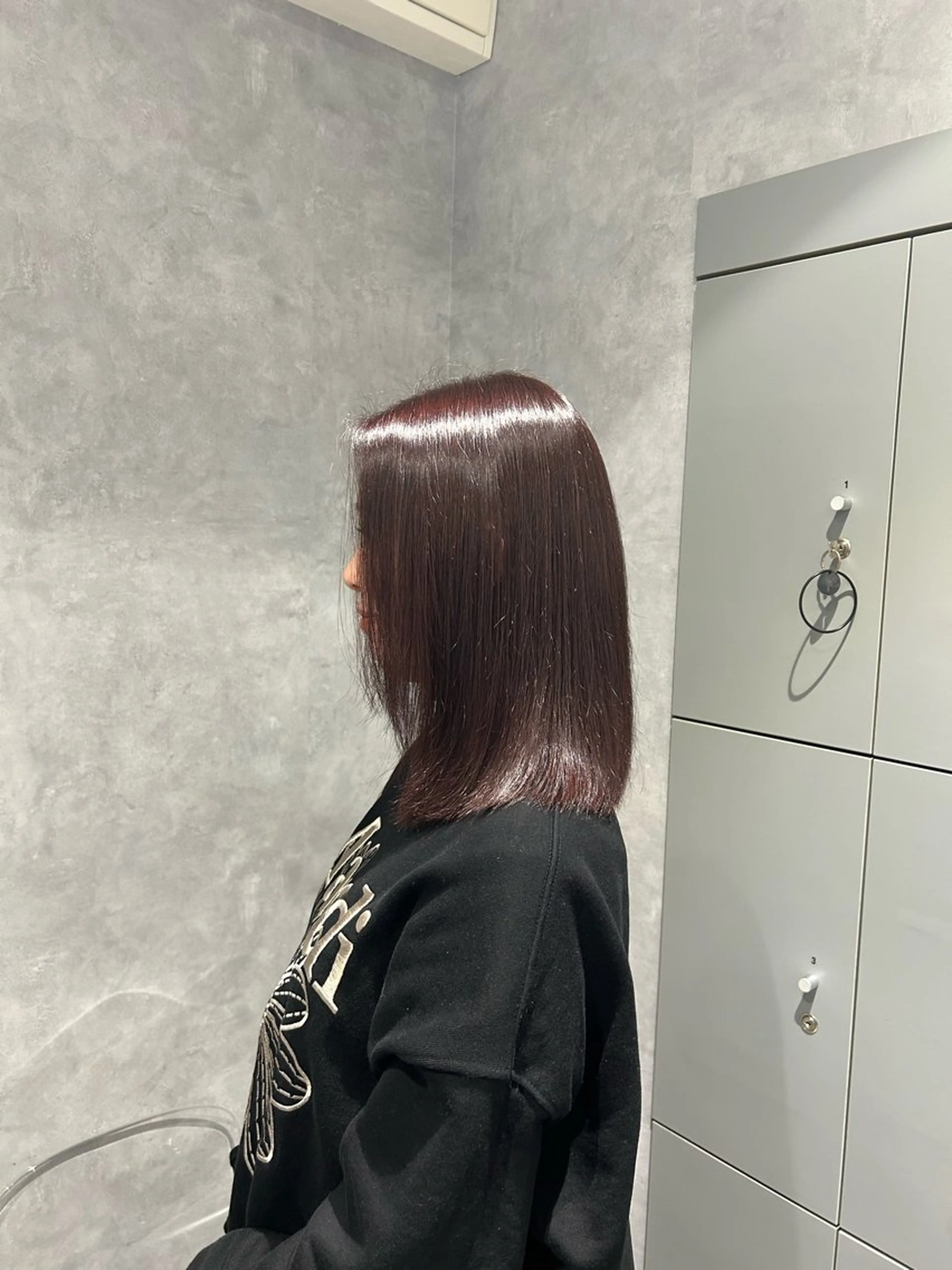 カラー ボルドーカラー ブラウンカラー ⭐️HEDI YUKI⭐️のヘアスタイル