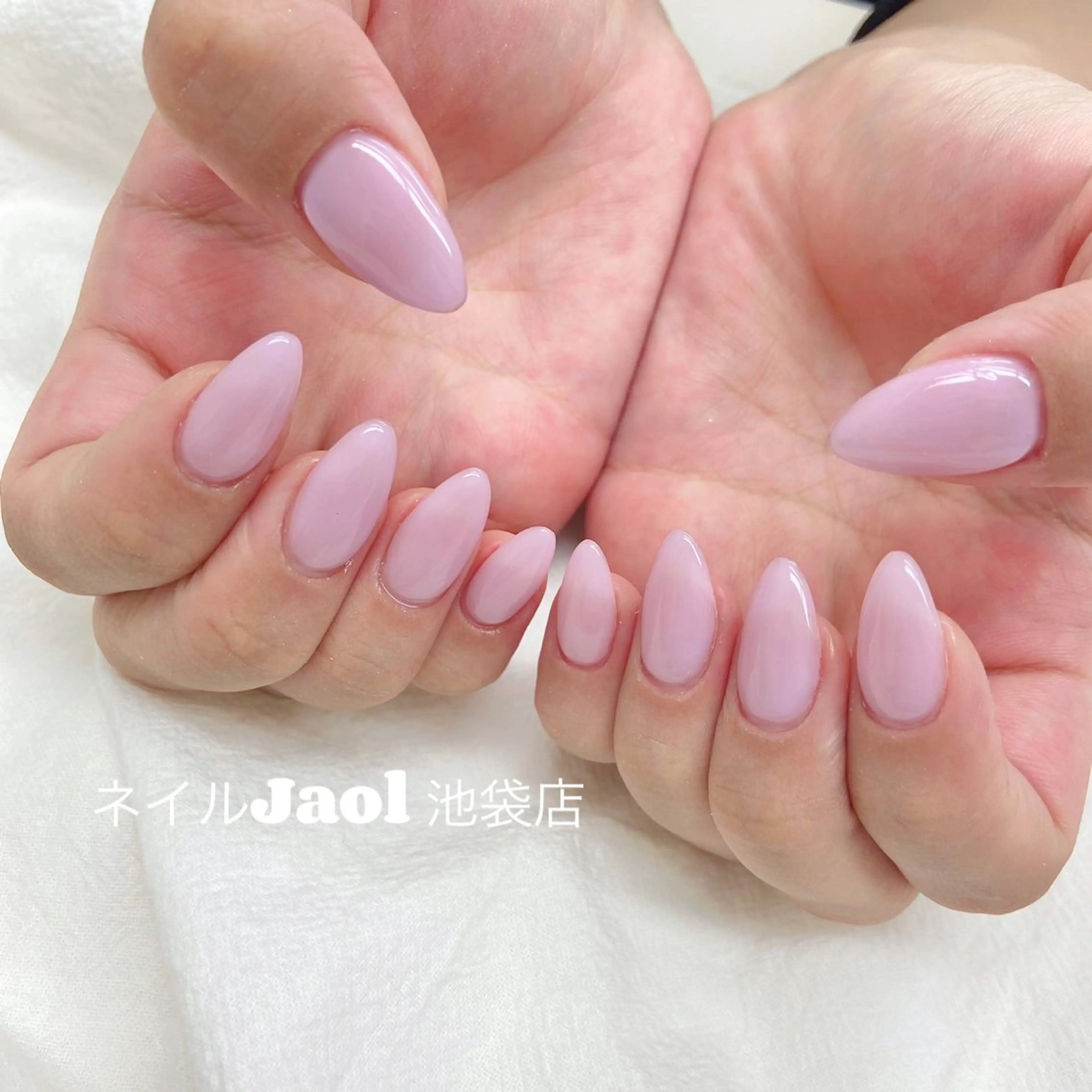 セミロング ハンドネイル ネイルJaol 池袋のネイルデザイン