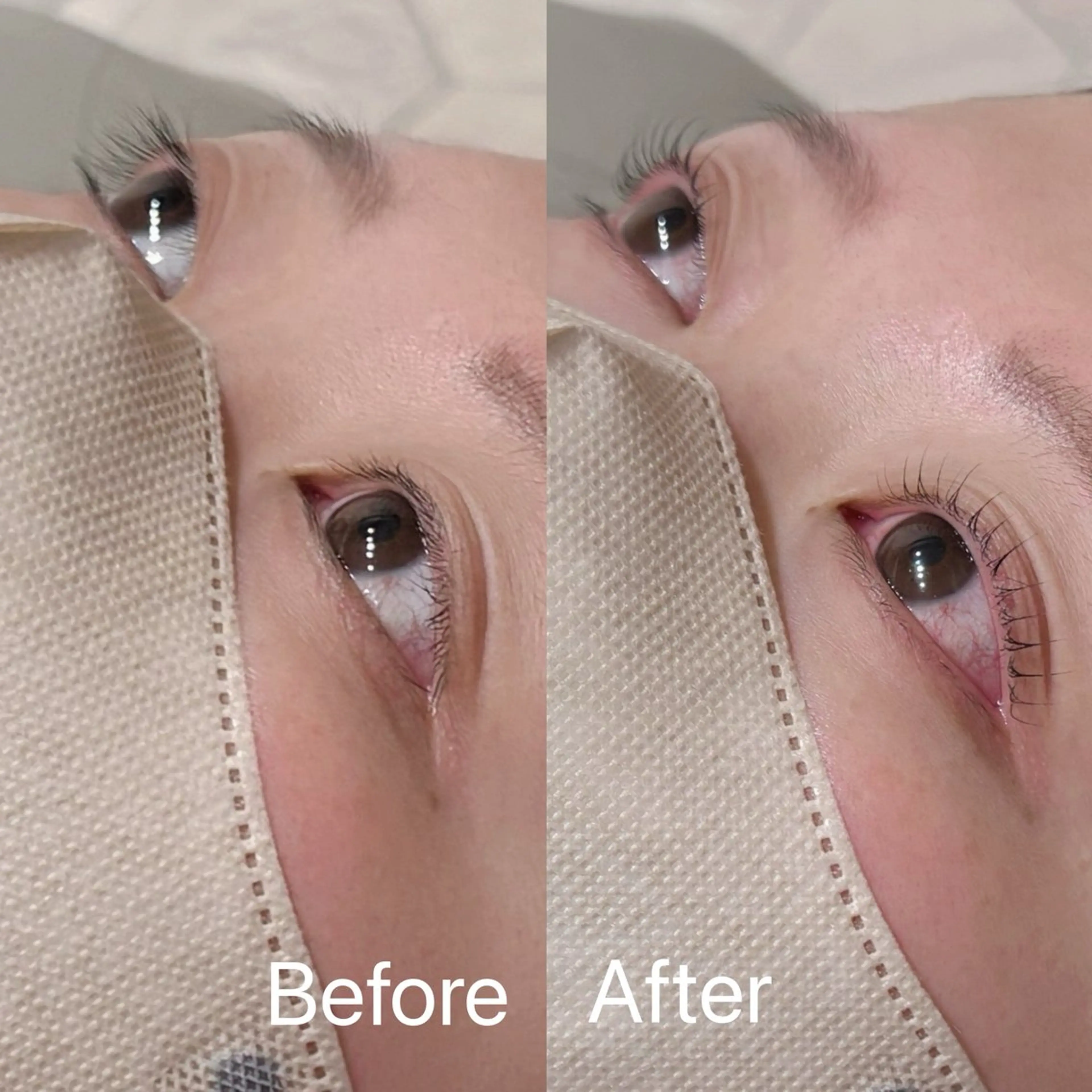 マツエク・マツパ 一重×まつ毛パーマ マツパ アイリスト¨̮♡ 春香のマツエク・マツパデザイン