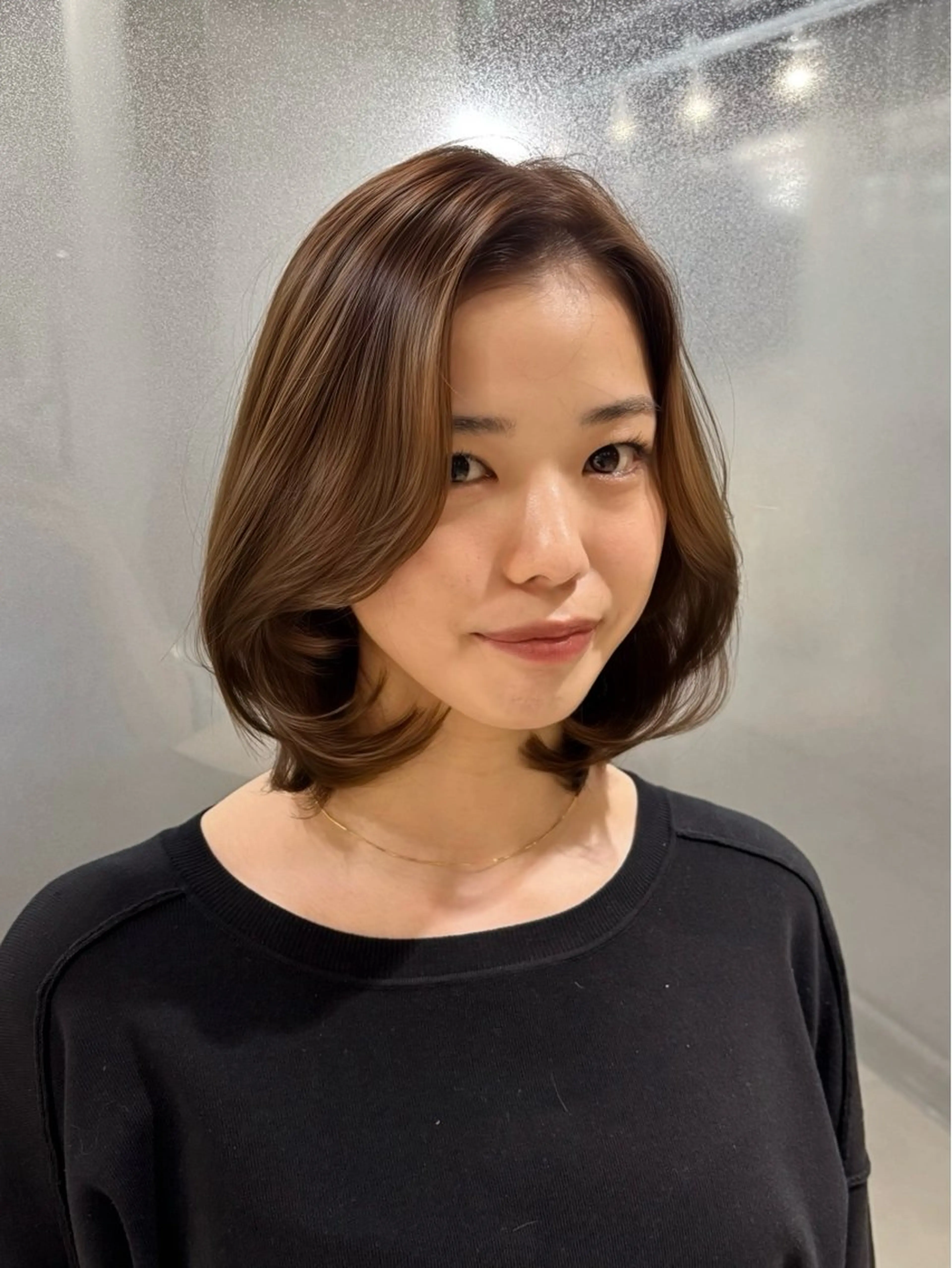 ショート 古賀/レイヤーボブ /ハッシュカットのヘアスタイル