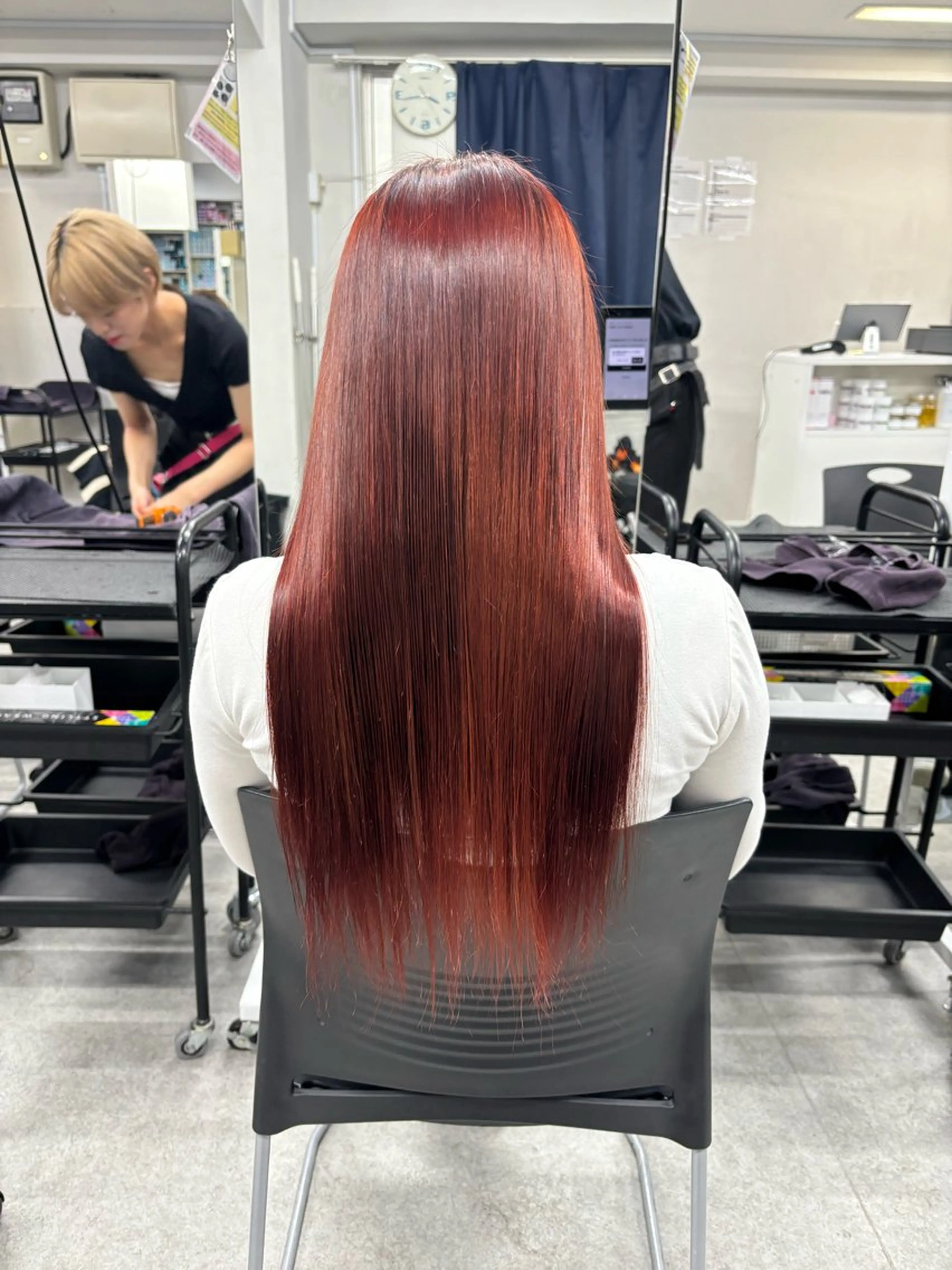 ロング まろっと艶感ブラウン ベージュ🤍まなかのヘアスタイル