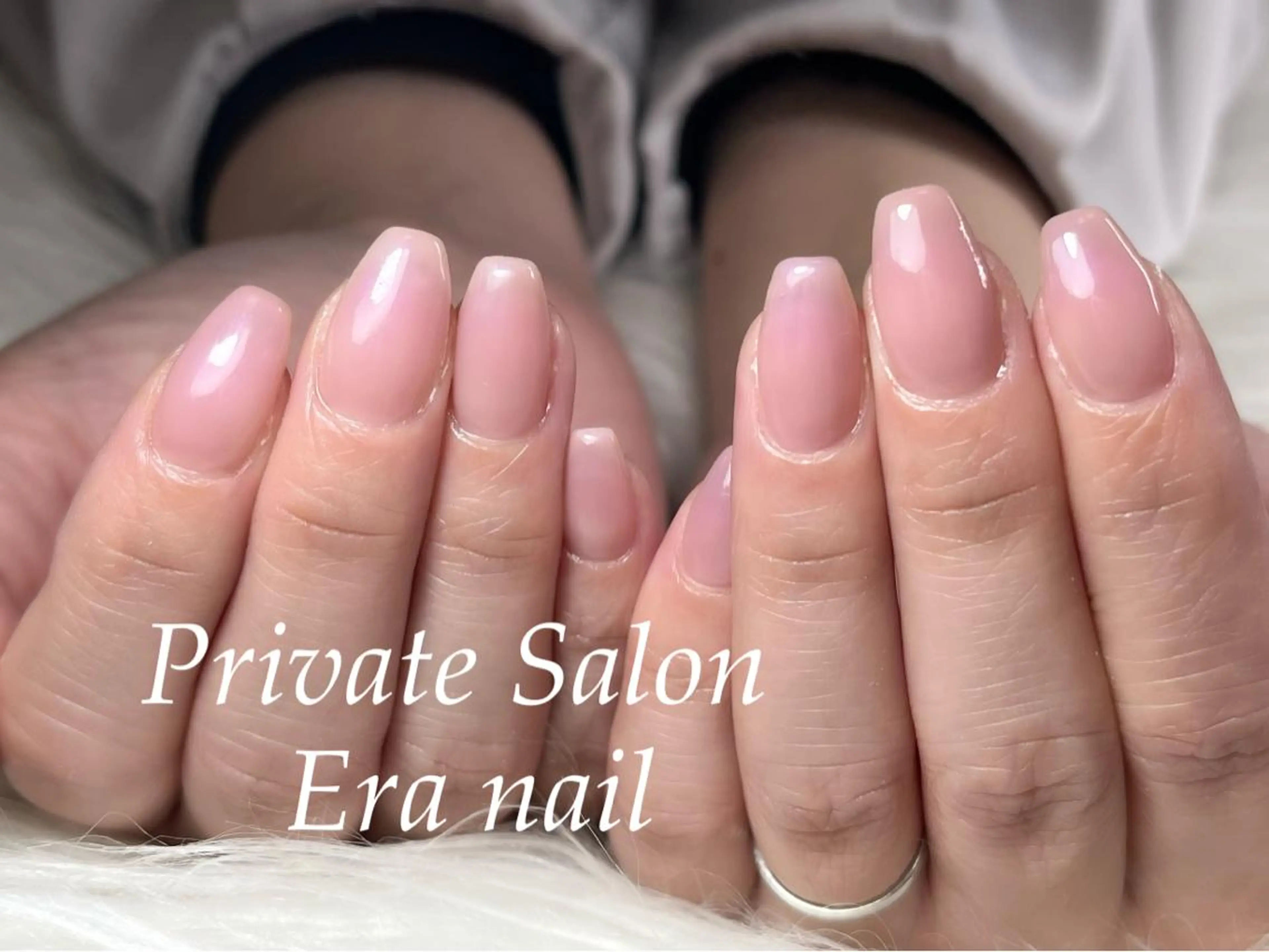 ネイル ワンカラーネイル シンプルネイル ハンドネイル Era nailのネイルデザイン